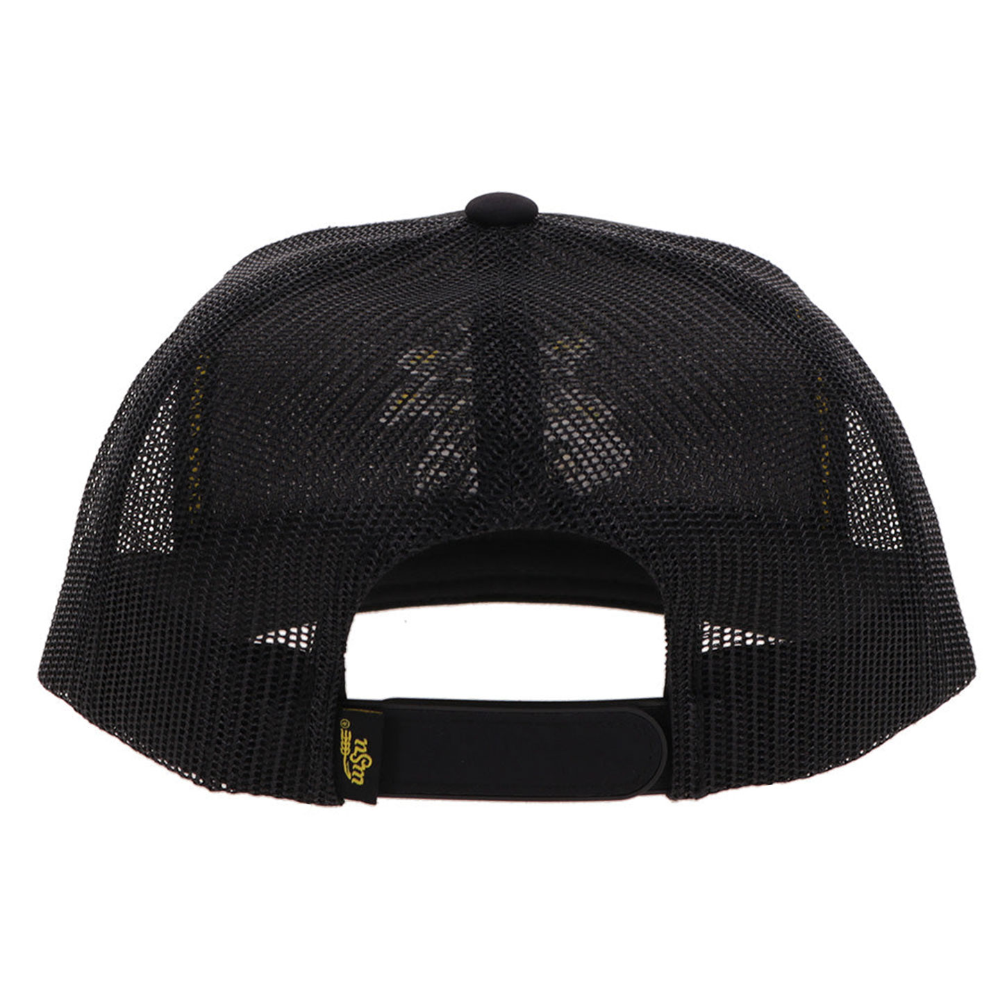 Hooey Collegiate Collection Black WSU Shockers Mascot Patch Flat Bill Cap - Image 1