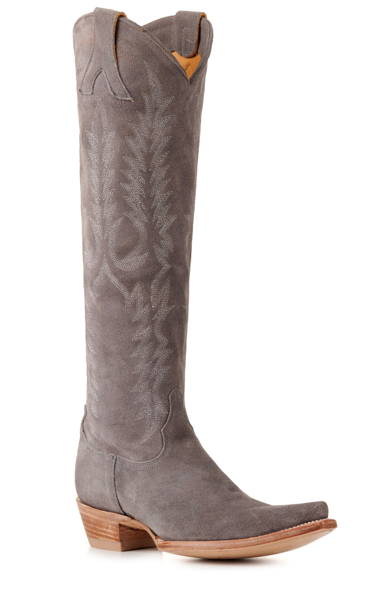 Old Gringo Women's Mayra Bis Gray Suede 18\