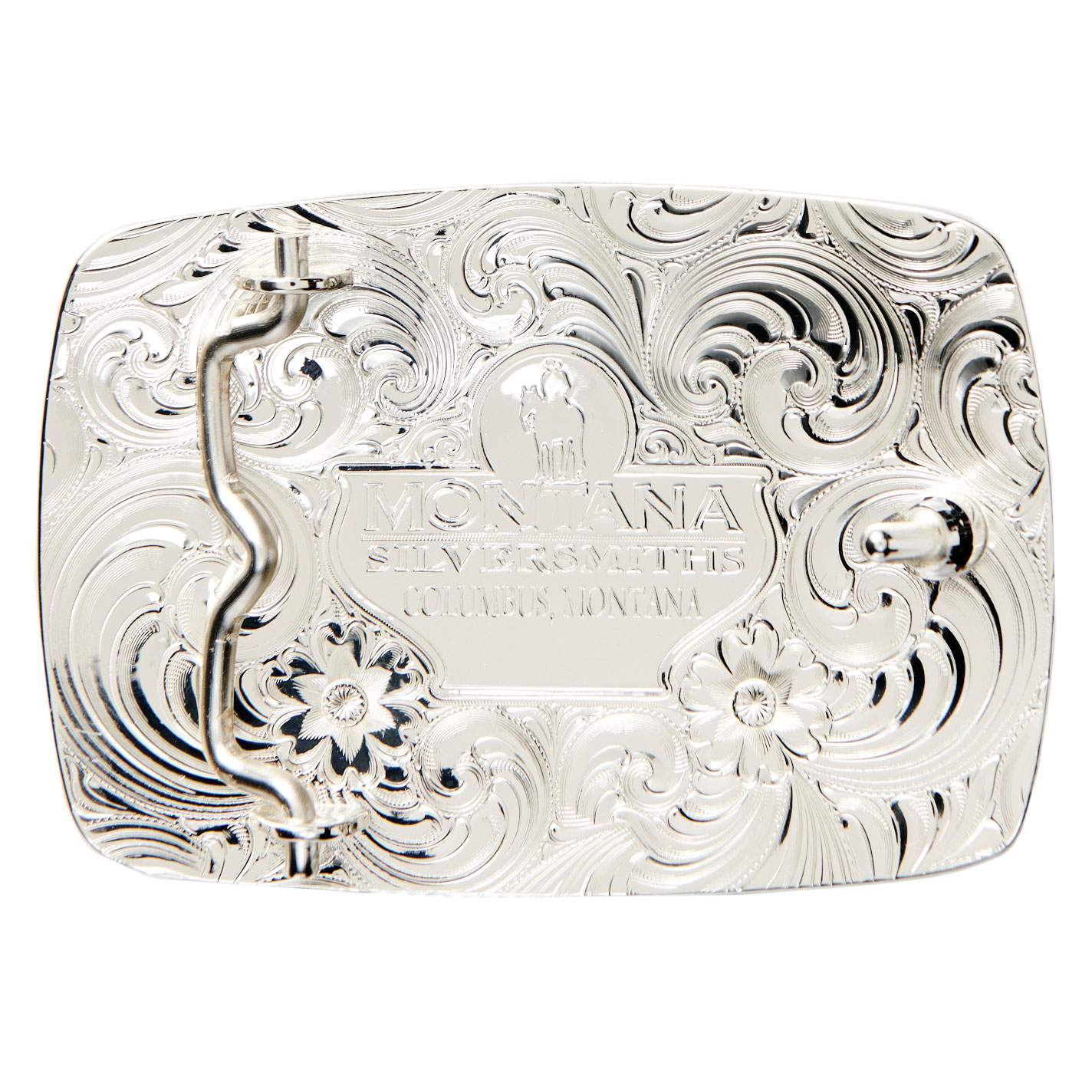 Montana Silversmith Attitude Copper & Silver Desert Belt Buckle - Image 1