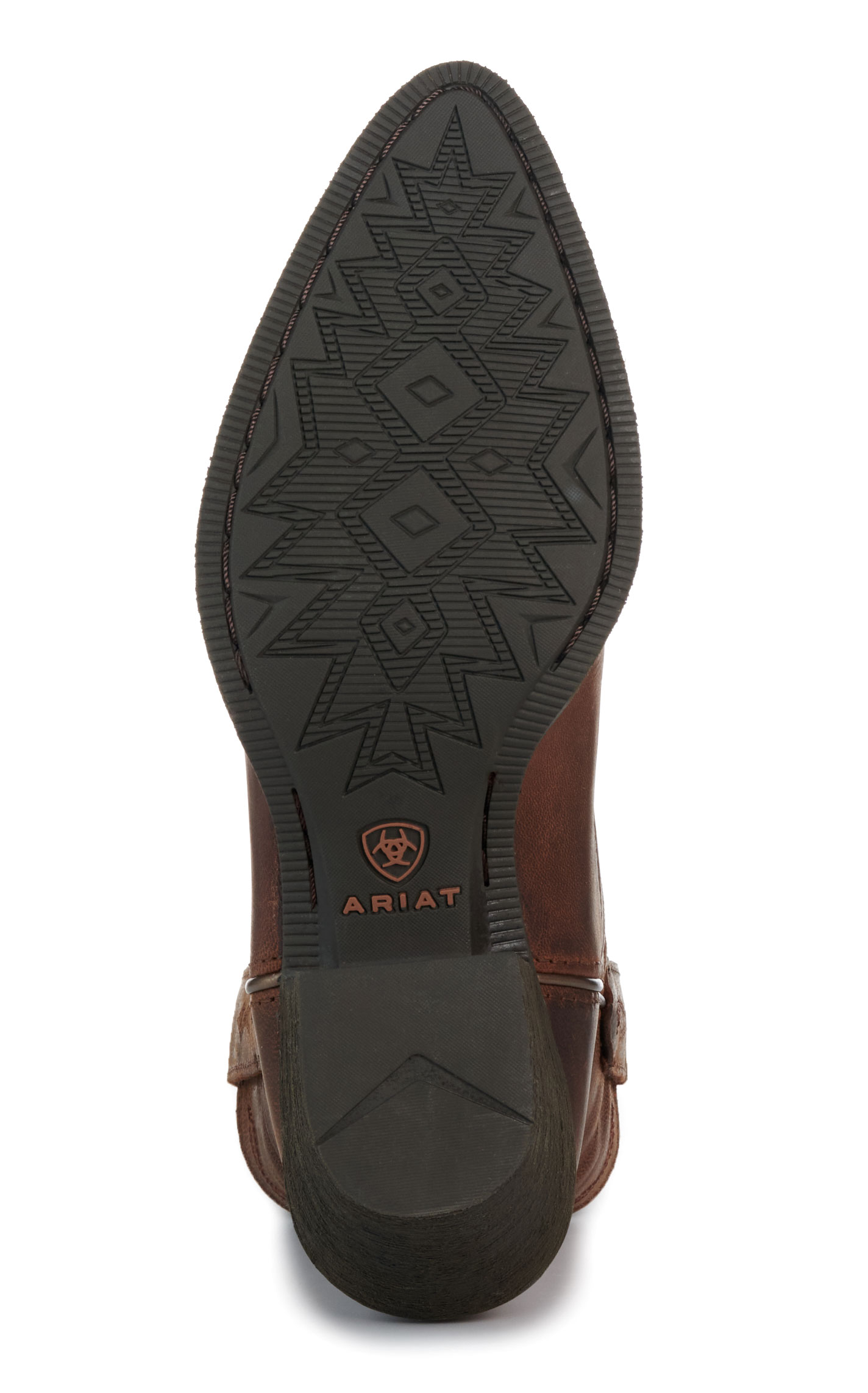 Ariat Women's Maggie Sassie Brown J Toe Booties - Image 1