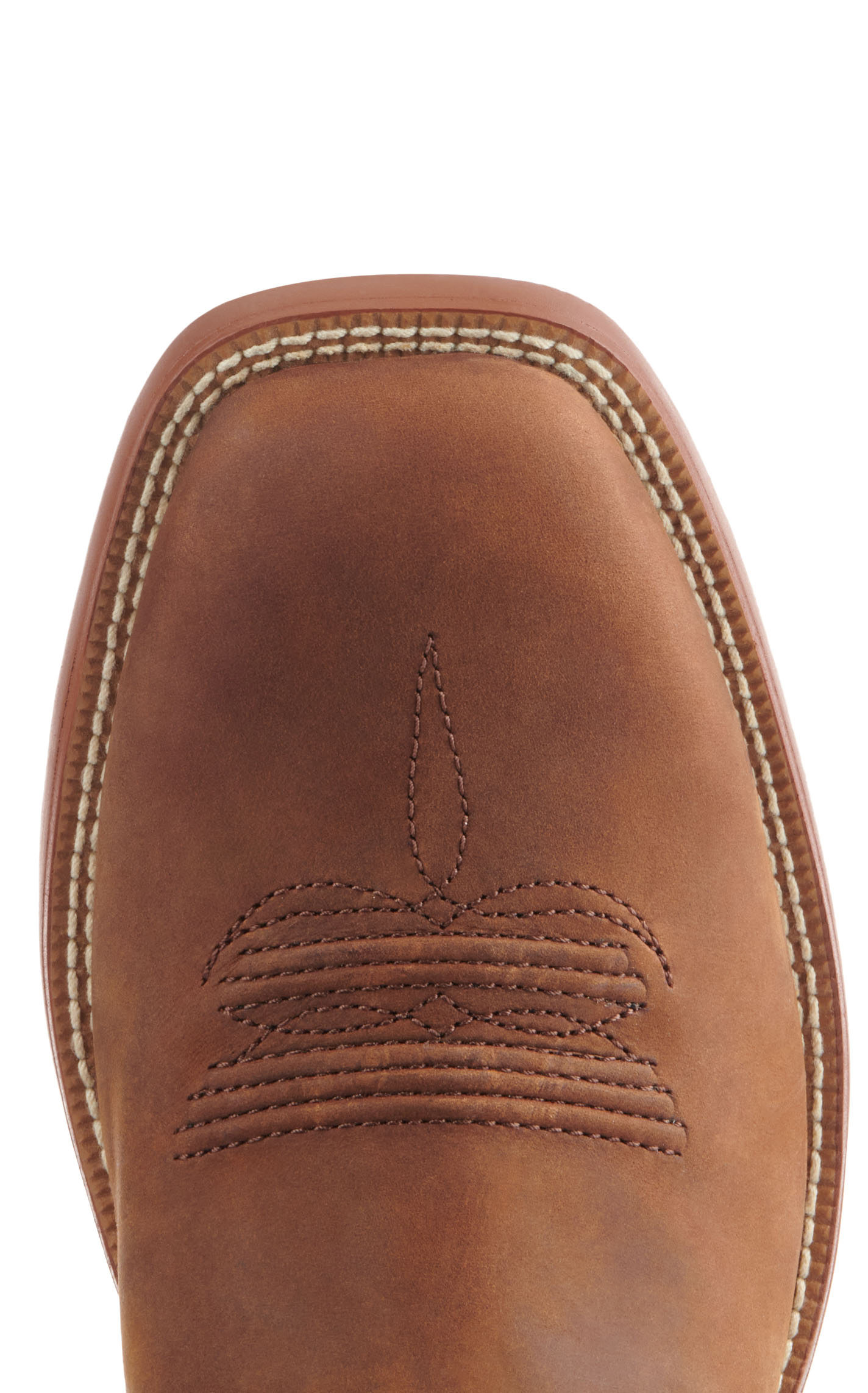 Twisted X Women’s Distressed Saddle and Iris Tech X Wide Square Toe Cowboy Boots - Image 1