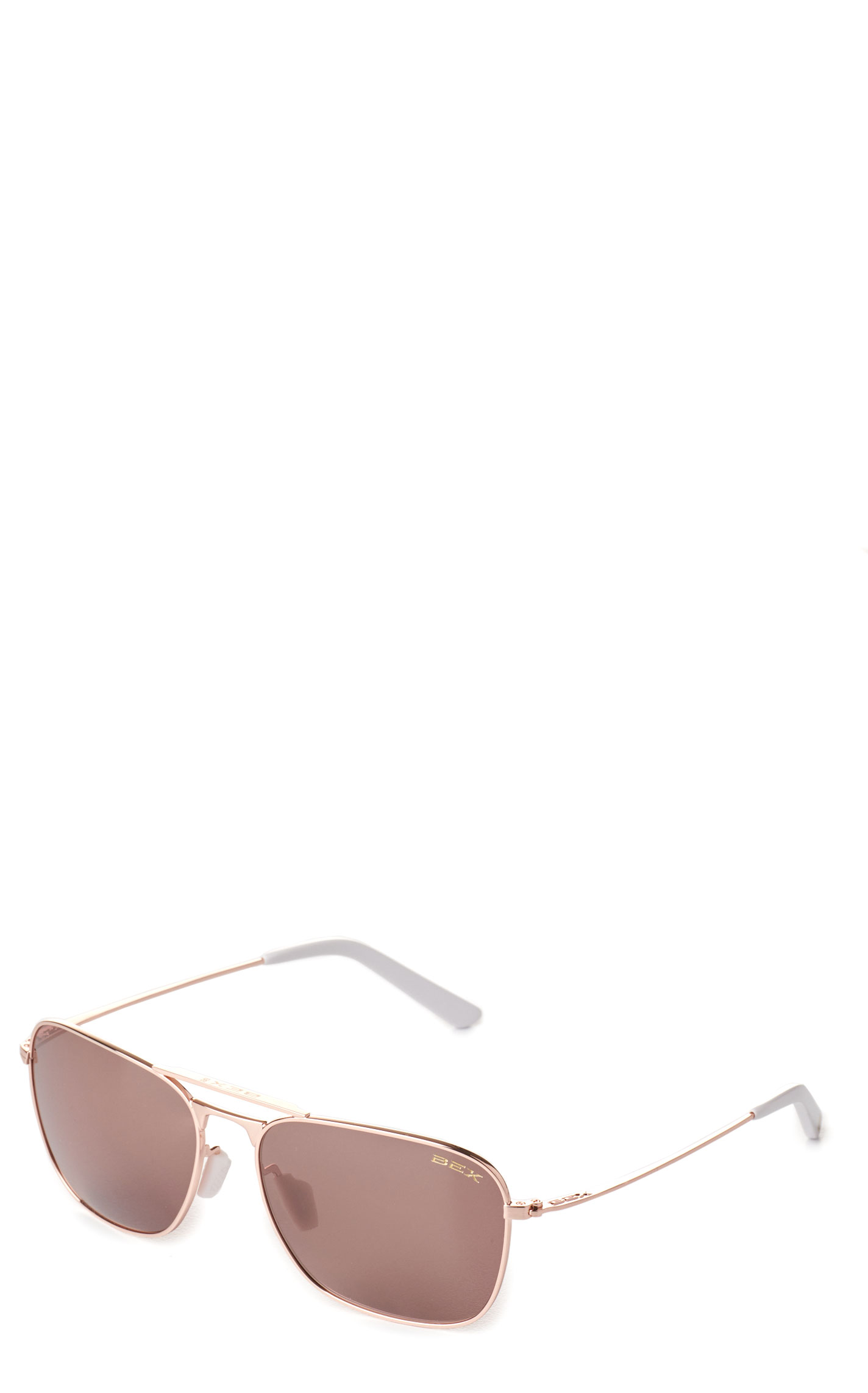 BEX Ranger Rose Gold Frame & Brown Lens Sunglasses - Image 1