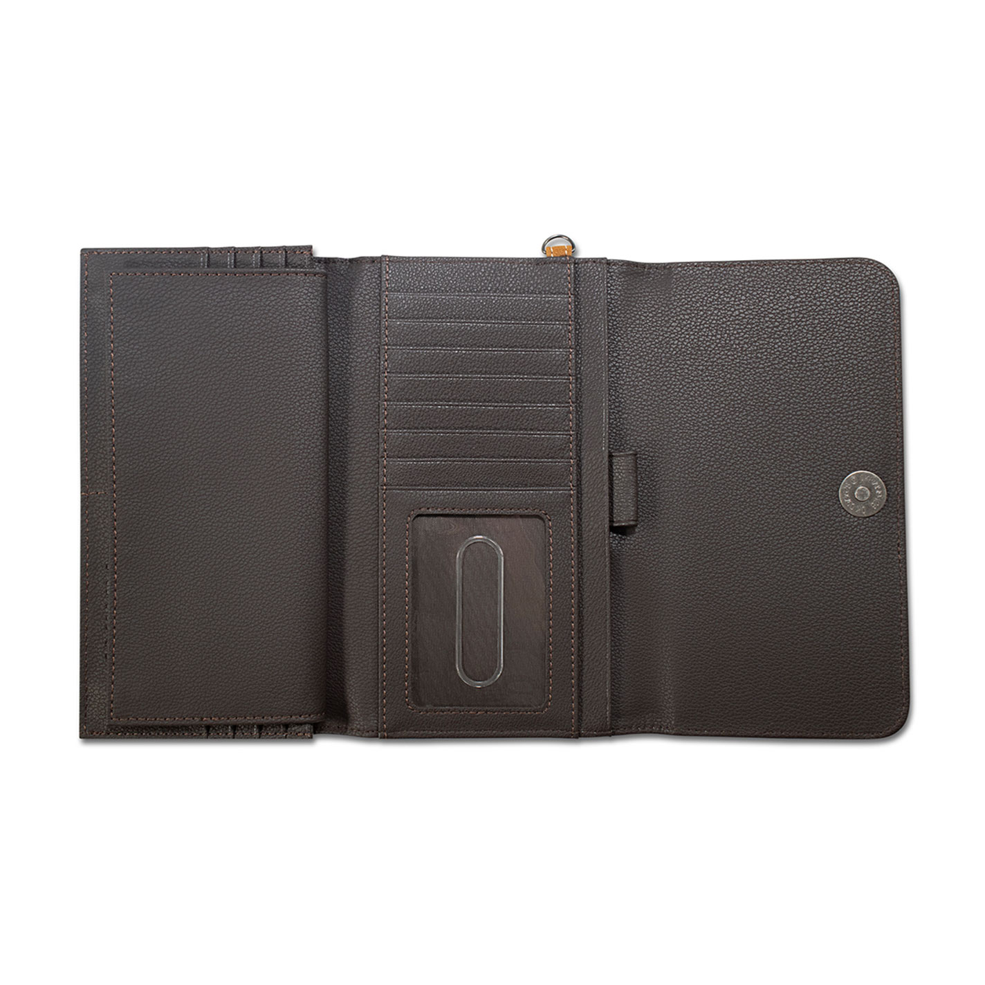 Ariat Evelyn Tan Scroll Embossed Wallet with Wristlet - Image 1