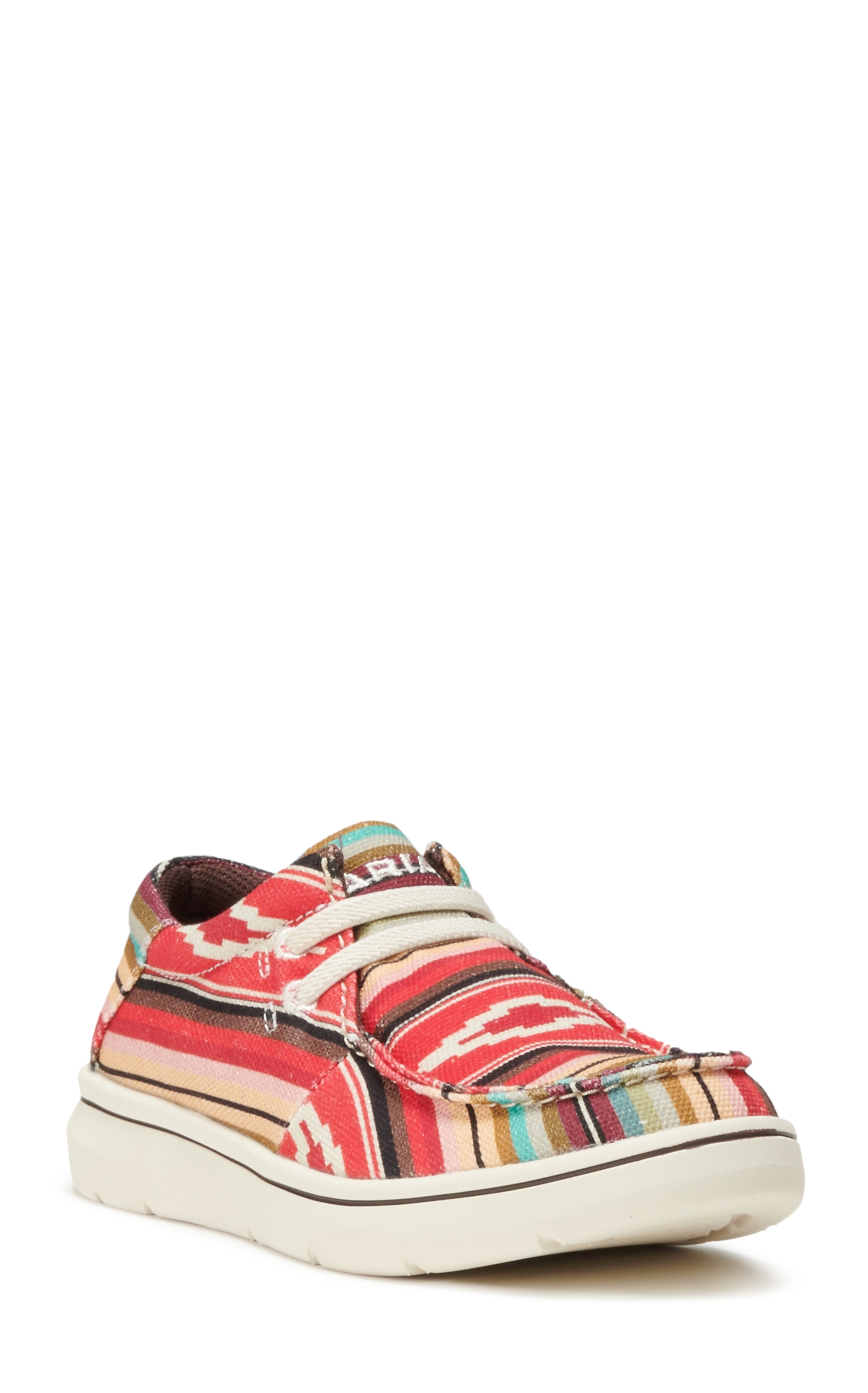Ariat Kids' Hilo Serape Print Canvas Lace Up Casual Shoes - Image 1