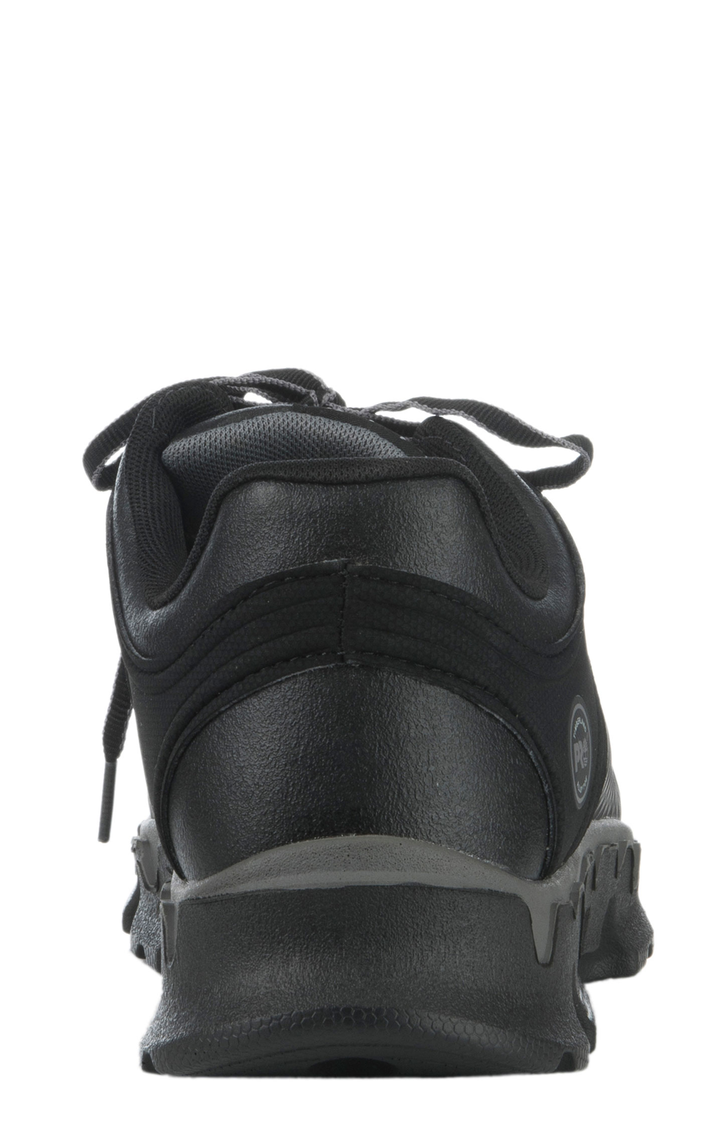 Timberland PRO Men's Powertrain Black Round Alloy Toe Lace Up Work Shoe - Image 1