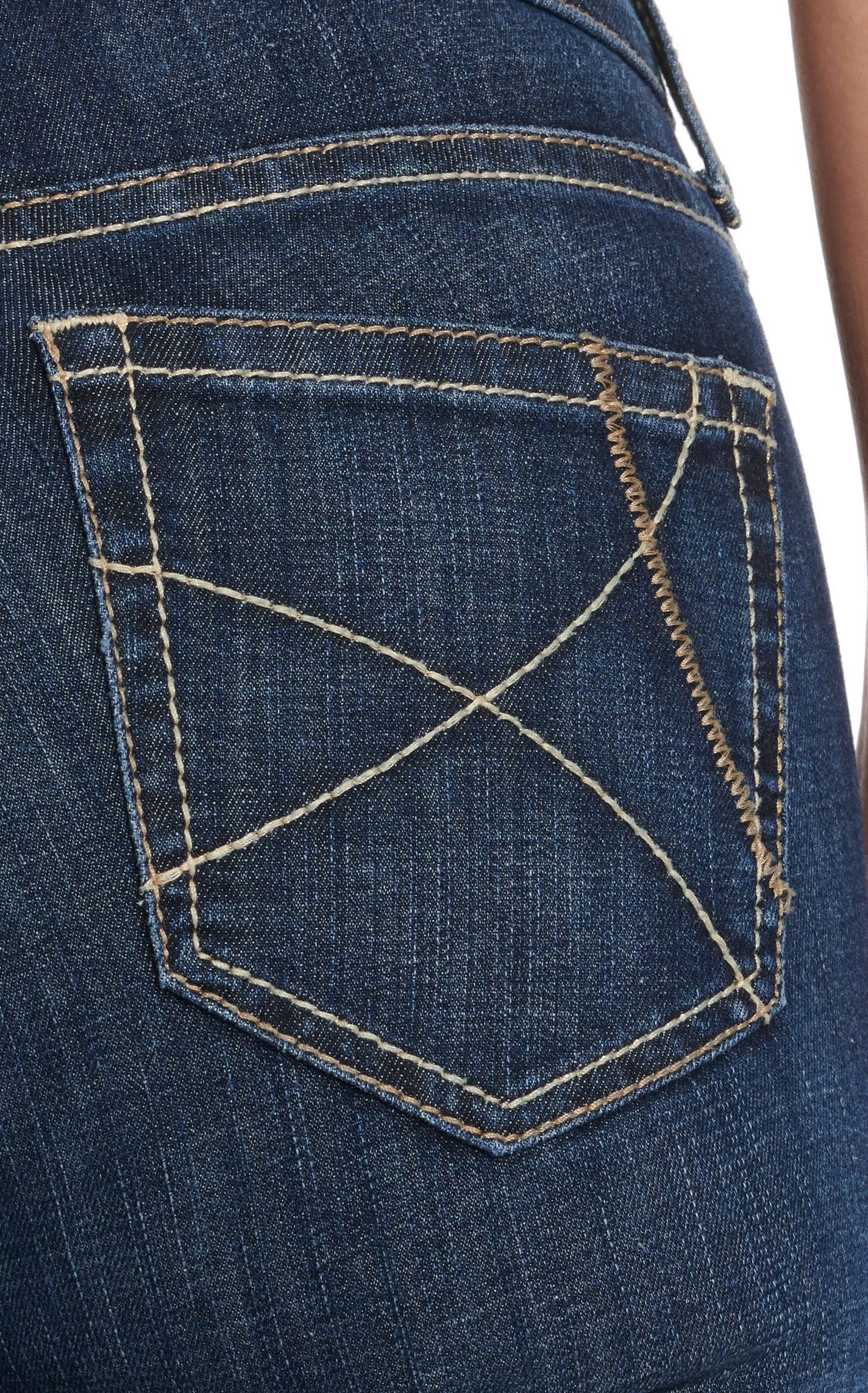 Ariat Women's Ella Dark Wash High Rise Slim Trouser Jeans - Image 1