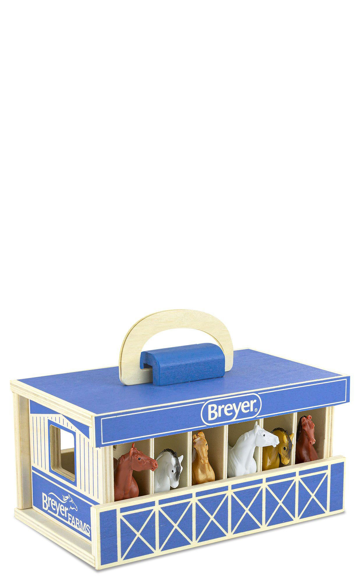 Breyer Farms Stablemates Wood Cary Stable - Image 1