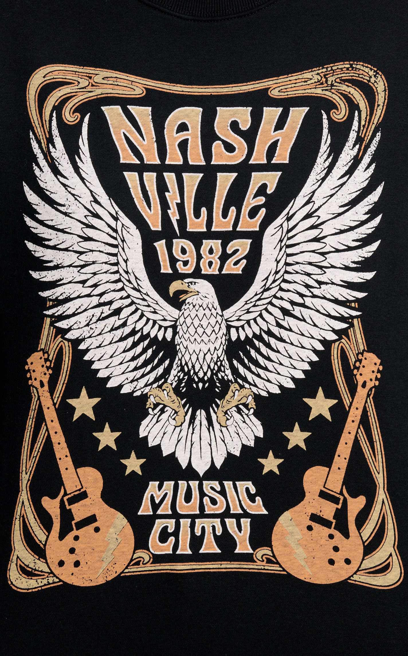 Lotus Fashion Women's Black Nashville 1982 Graphic Pullover - Image 1