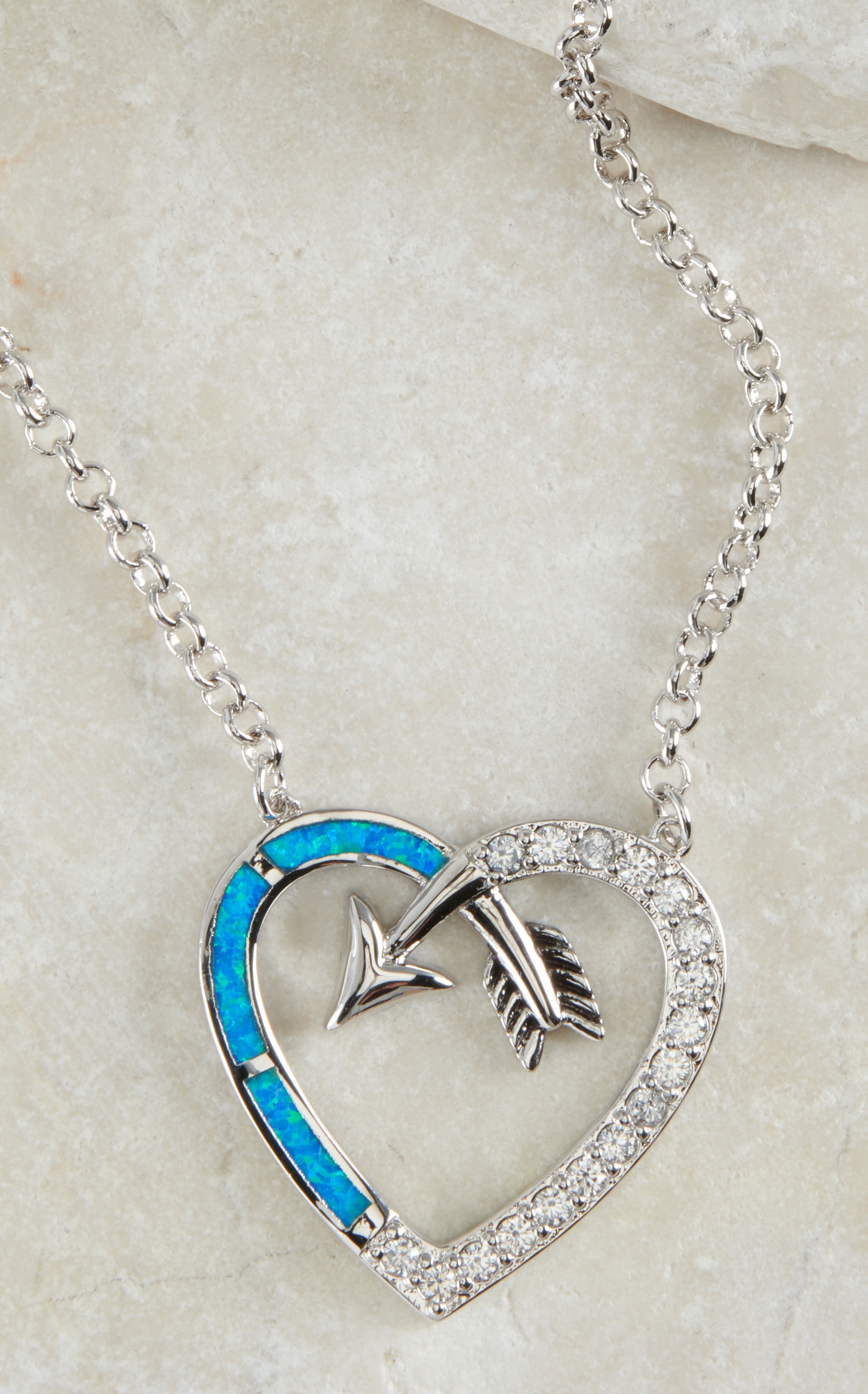 Montana Silversmiths Follow Your Heart Arrow Necklace - Image 1