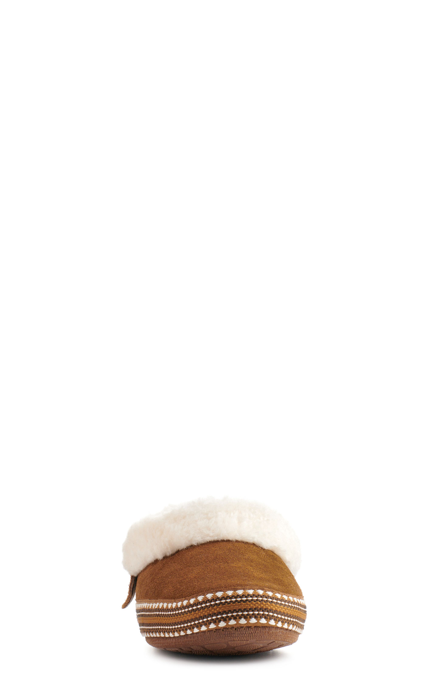 Ariat Women's Melody Chocolate Suede Slippers - Image 1