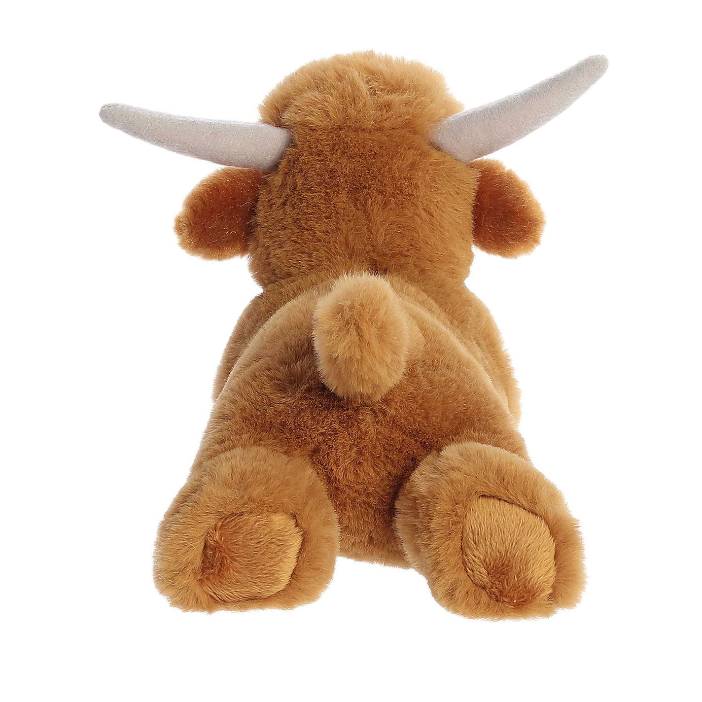 Aurora Mini Flopsie Highland Cow 8in Stuffed Animal - Image 1