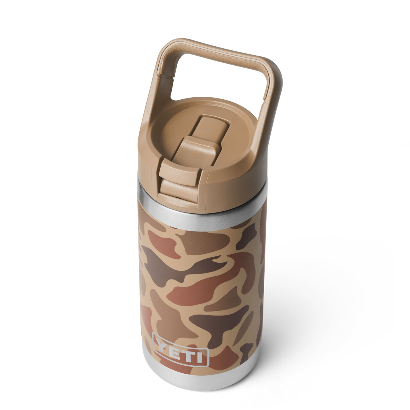 Yeti Coolers Rambler Jr 12 Oz Wetlands Camo Kids' Bottle - Image 1
