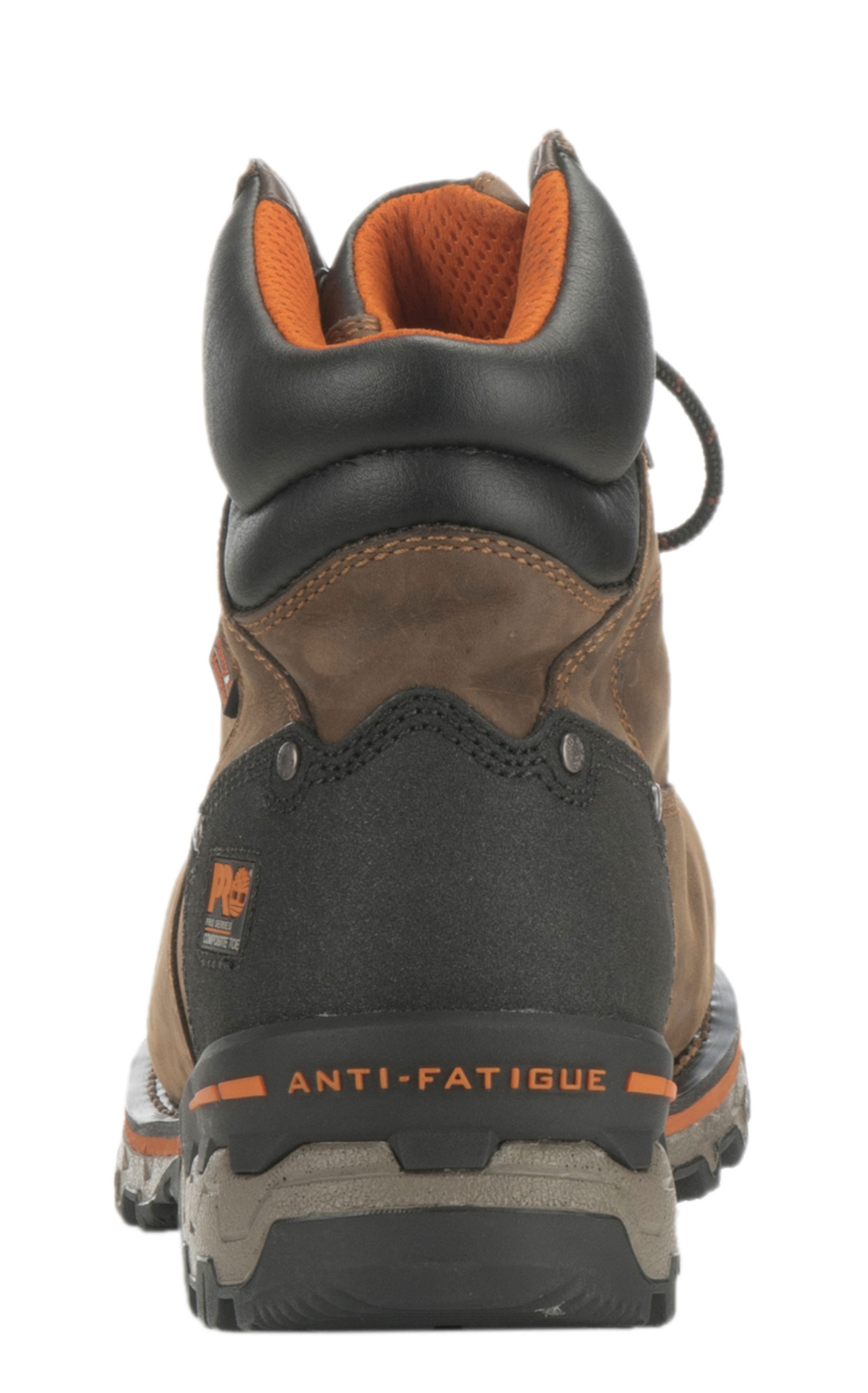 Timberland PRO Men's Boondock Brown Waterproof Round Composite Toe Lace Up Work Boot - Image 1