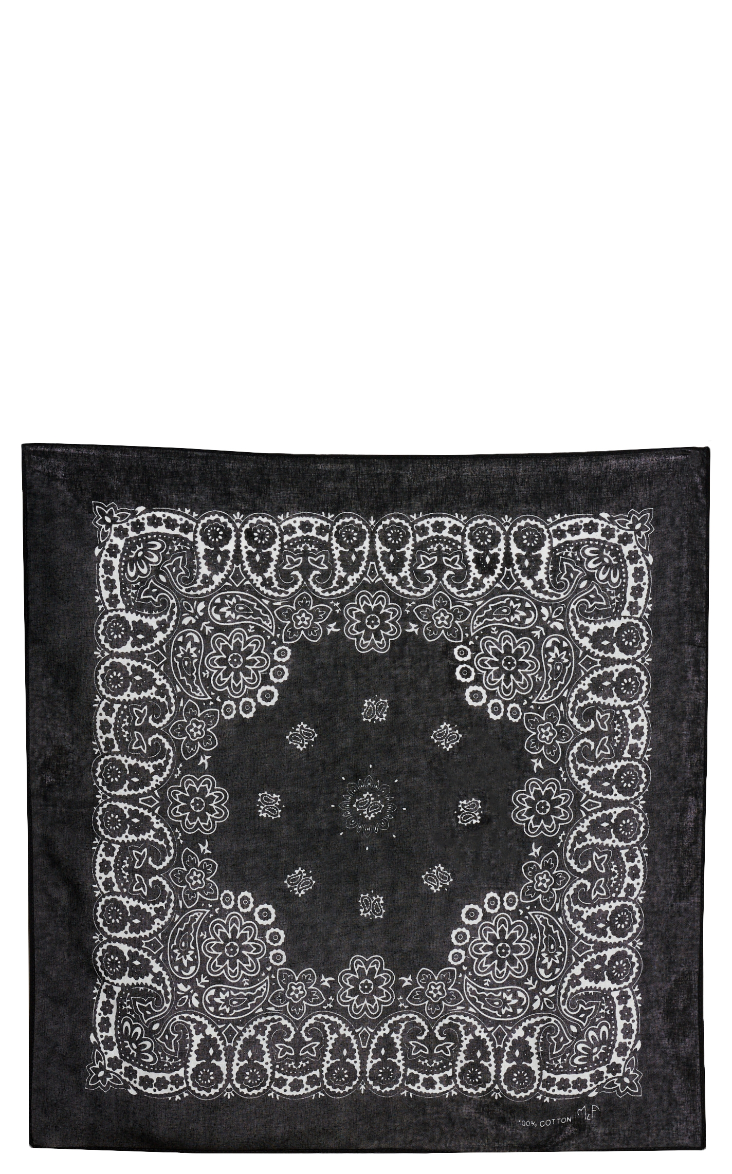 M&F Western Black Bandana - Image 1