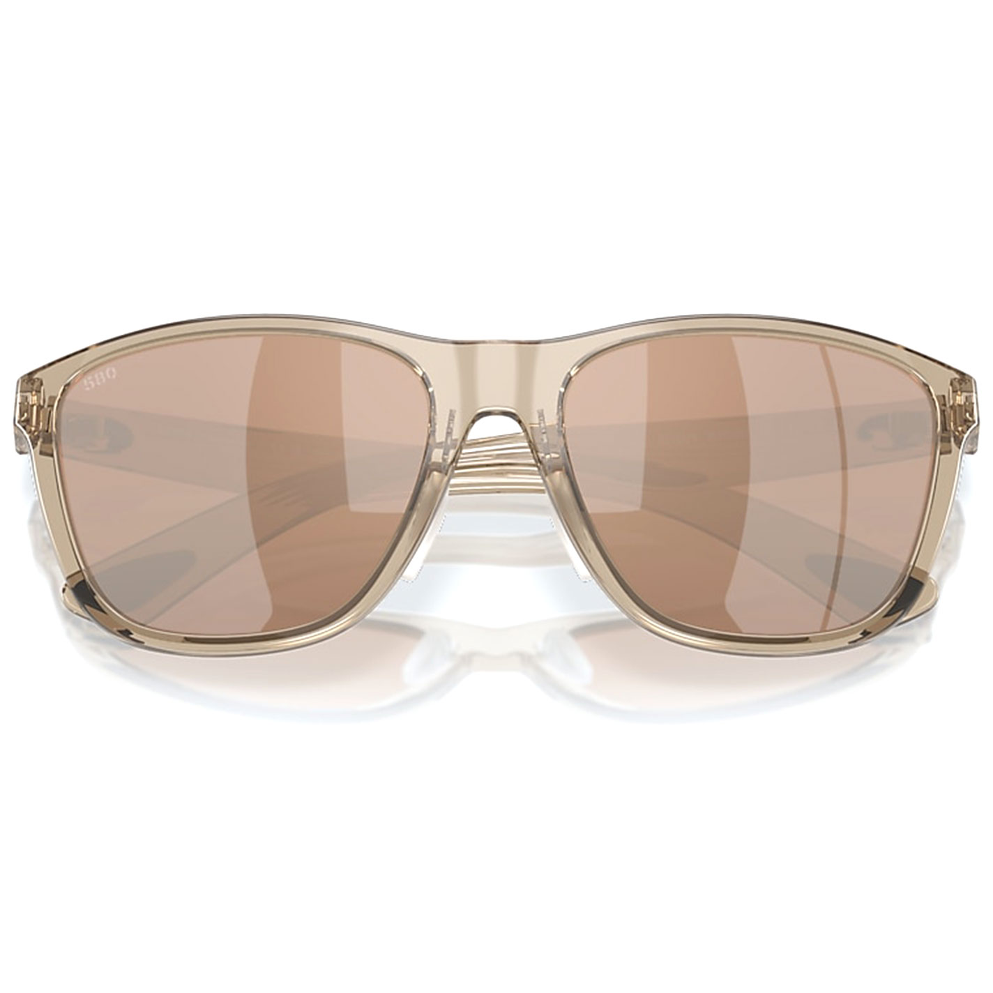 Costa Men’s Taupe Crystal Frame Copper Silver Polarized Sunglasses - Image 7