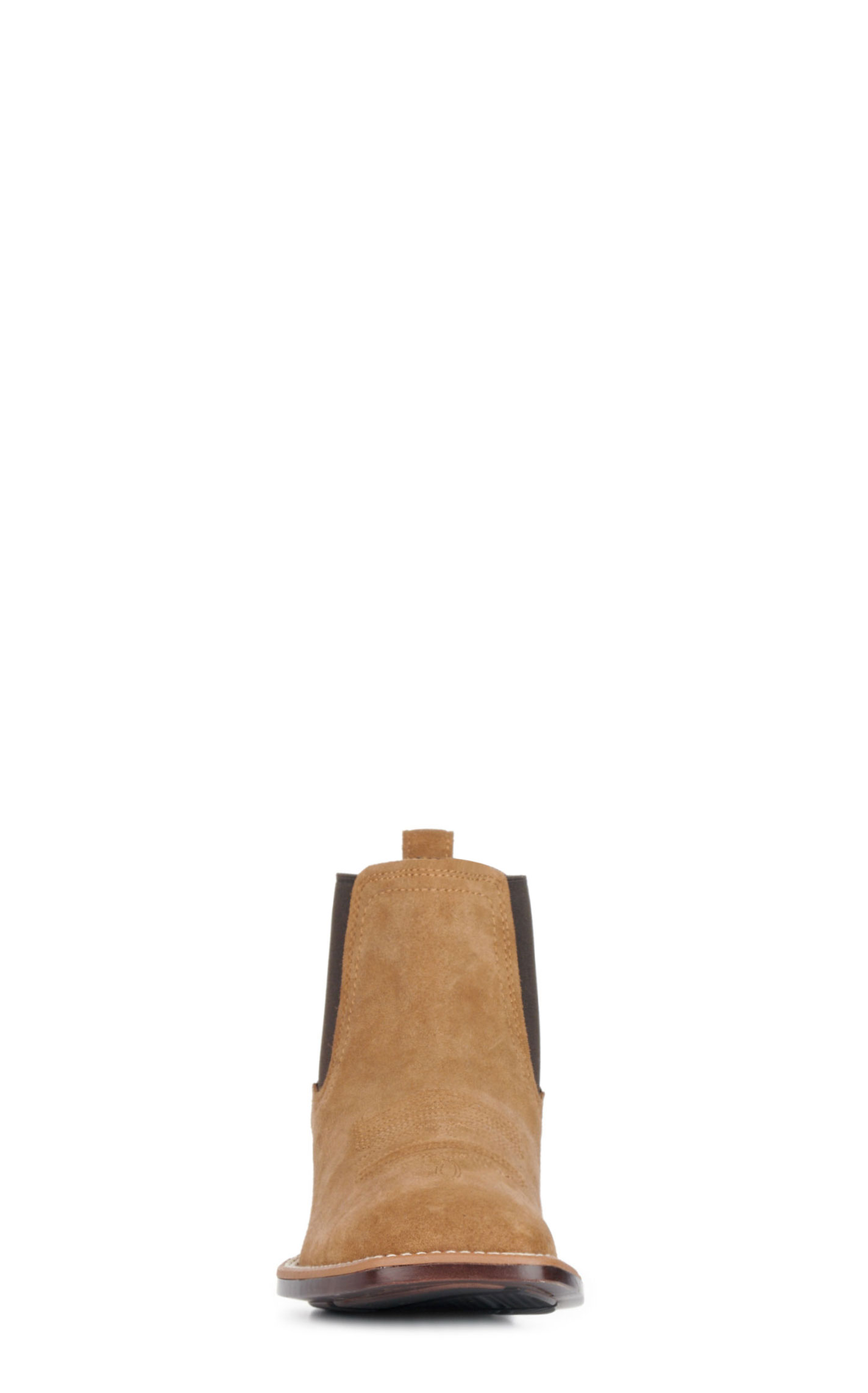 Ariat Men's Booker Ultra Dijon Roughout Bantamweight Wide Square Toe Chelsea Boots - Image 1
