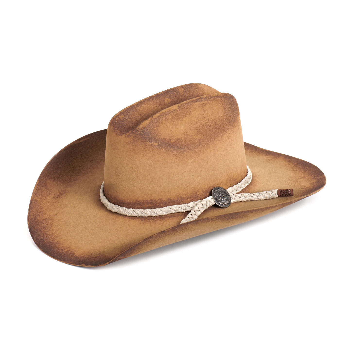 Rockin C Women's Burnt Pecan Wesley Creased Western Hat - Image 3