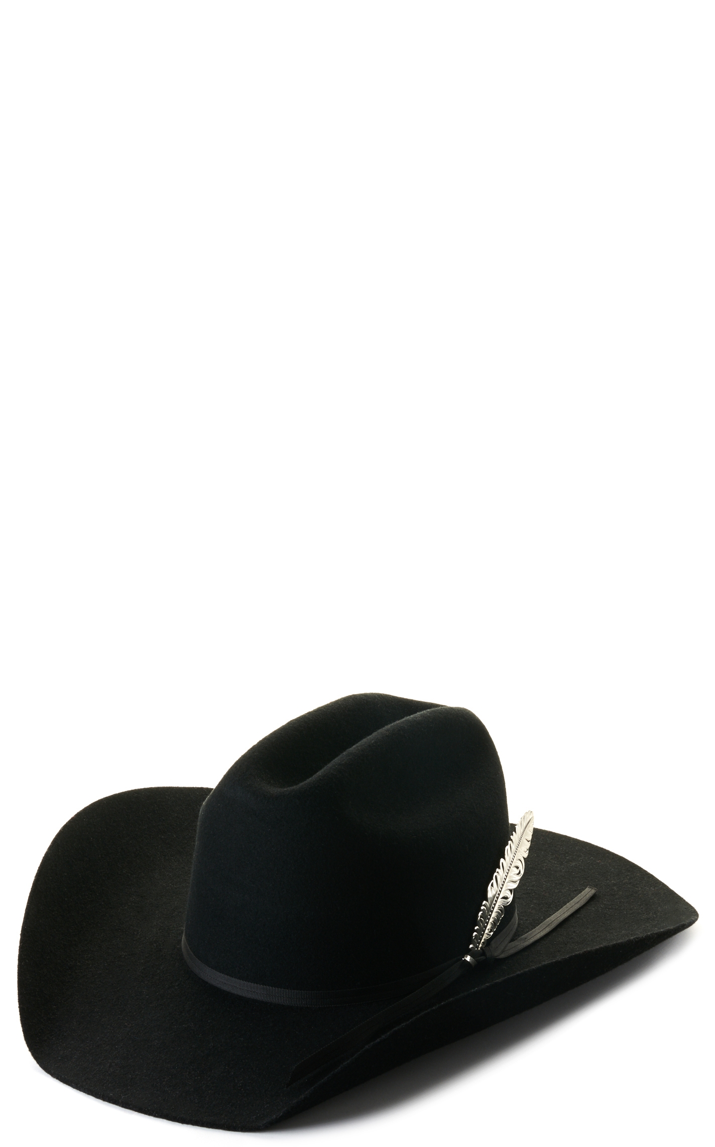Montana Silversmiths Silver Hat Feather - Image 1