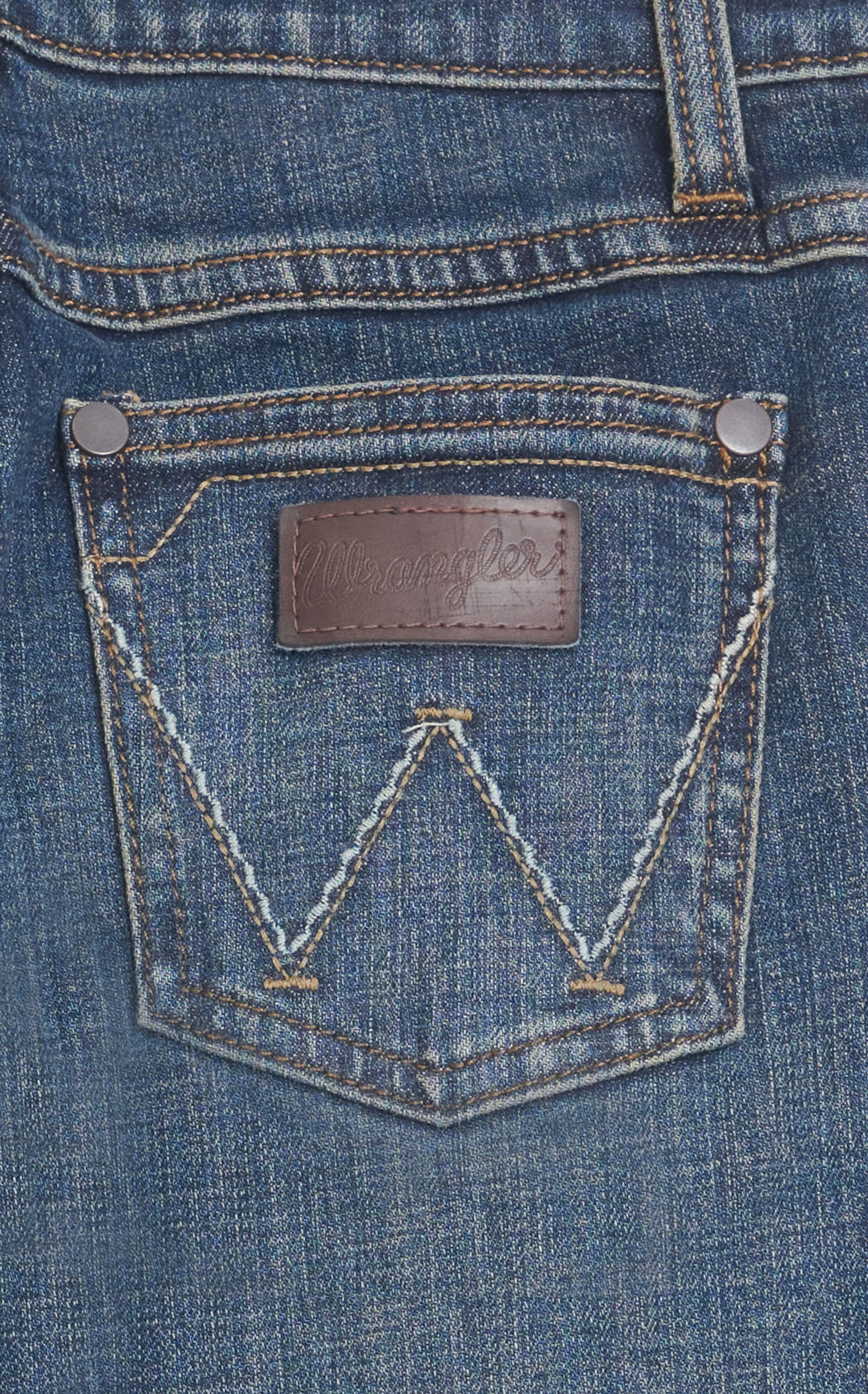 Wrangler Retro Boy's Layton Medium Wash Slim Fit Boot Cut Jeans  - Image 1