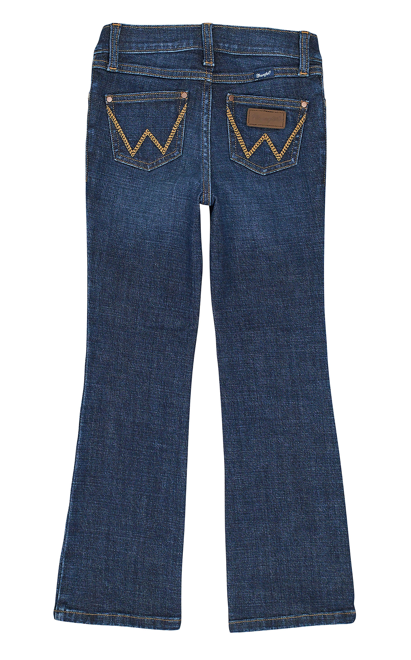 Wrangler Retro Girl's Dark Wash Bootcut Jeans - Image 1