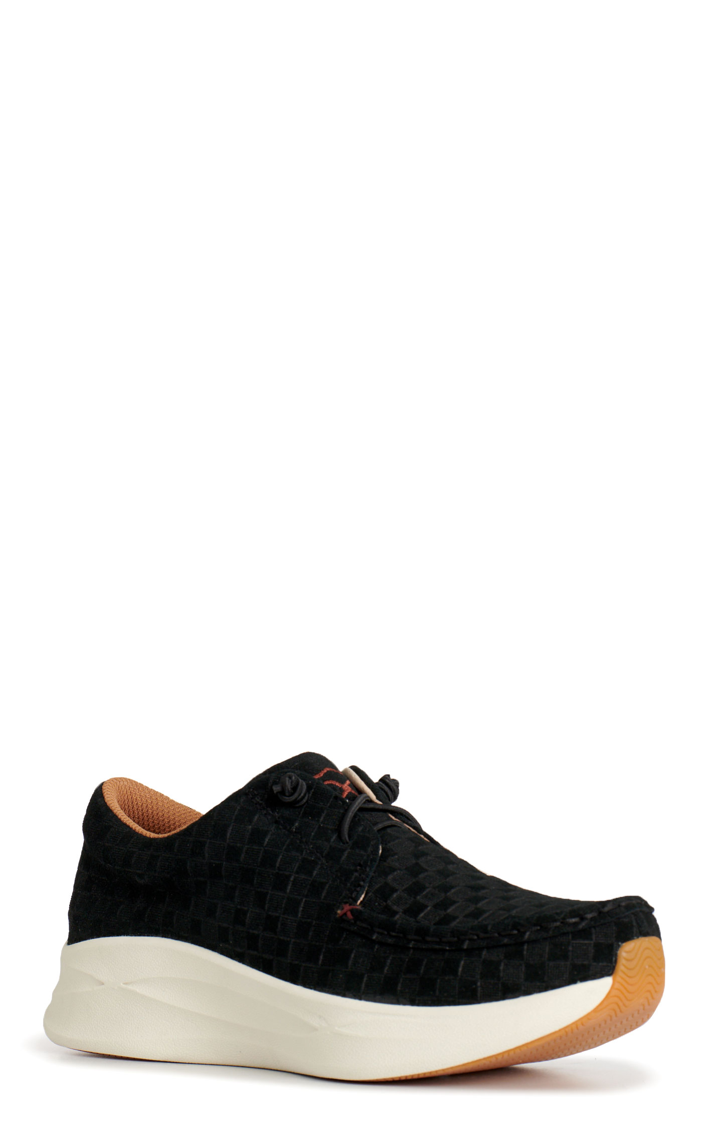 Twisted X Women's Feather X™ Black Checker Pattern Casual Shoes - Image 1