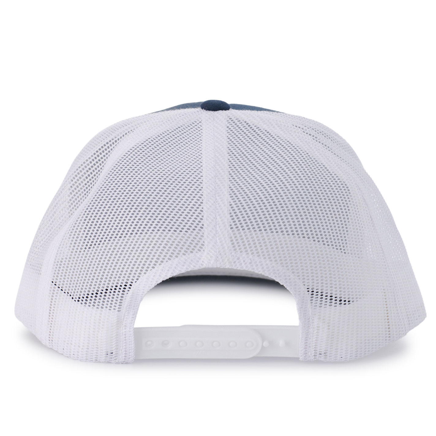 Lazy J Ranch Wear Navy & White Sunset Bull Logo Patch Cap - Image 1