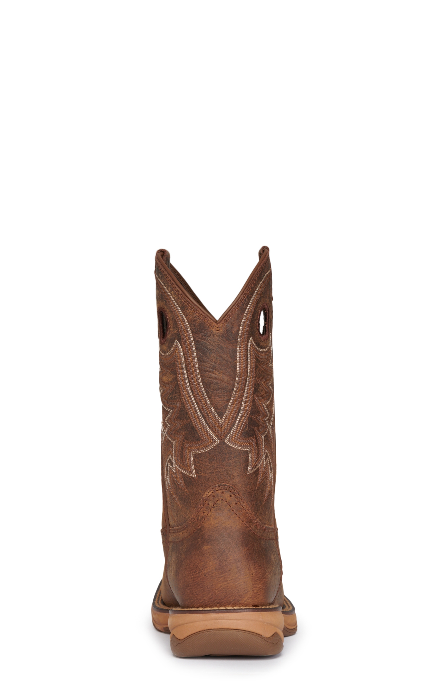 Tony Lama Men's Lopez Rasp Brown Square Toe Work Boots - Image 1