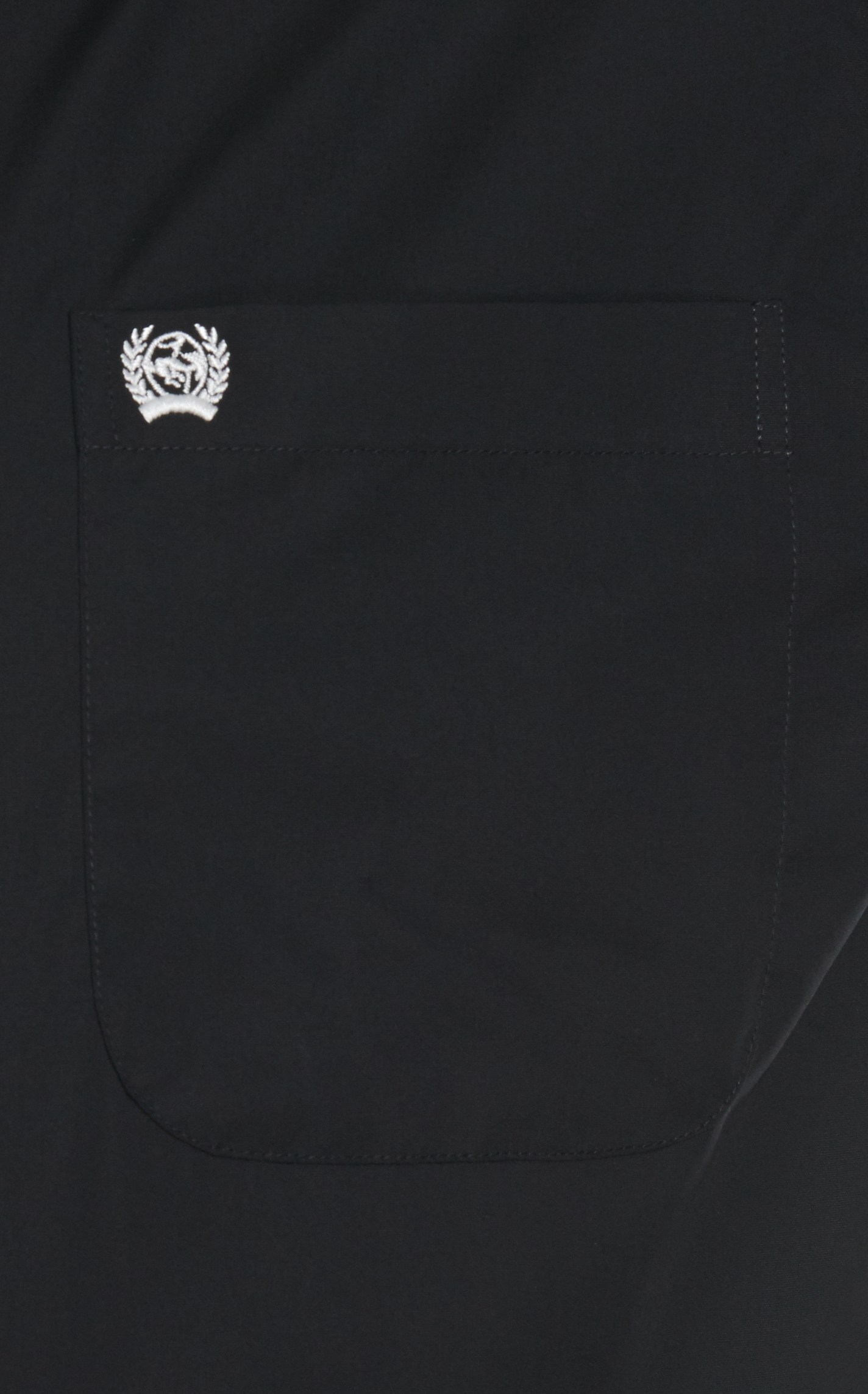 Cinch Men's Solid Black Long Sleeve Western Shirt - Image 1