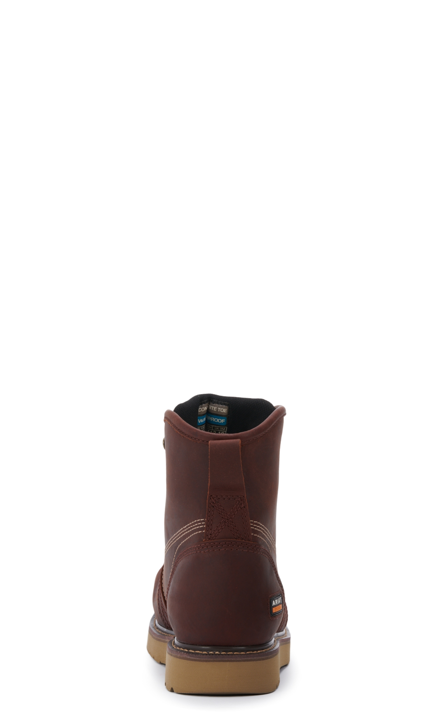 Ariat Men's Rebar Rusted Copper Wedge Waterproof Moc Composite Toe Work Boot - Image 1