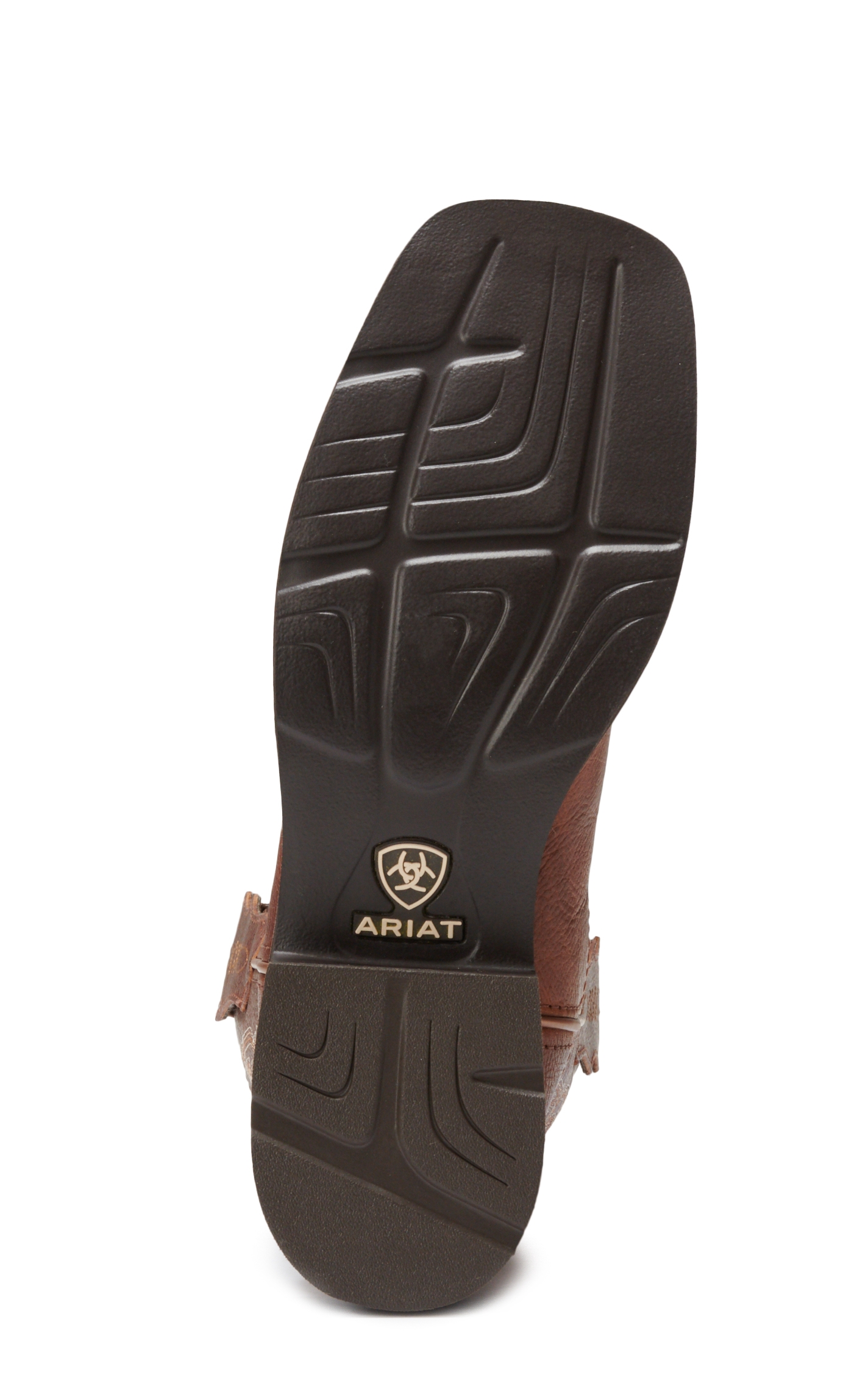 Ariat Women's Delilah Spiced Cider Brown StretchFit Wide Square Toe Cowboy Boots - Image 1