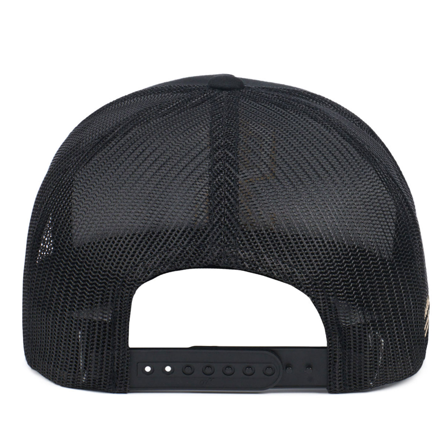 Outdoor Crew Black Dollar Sign Oil Derrick Mesh Cap - Image 1