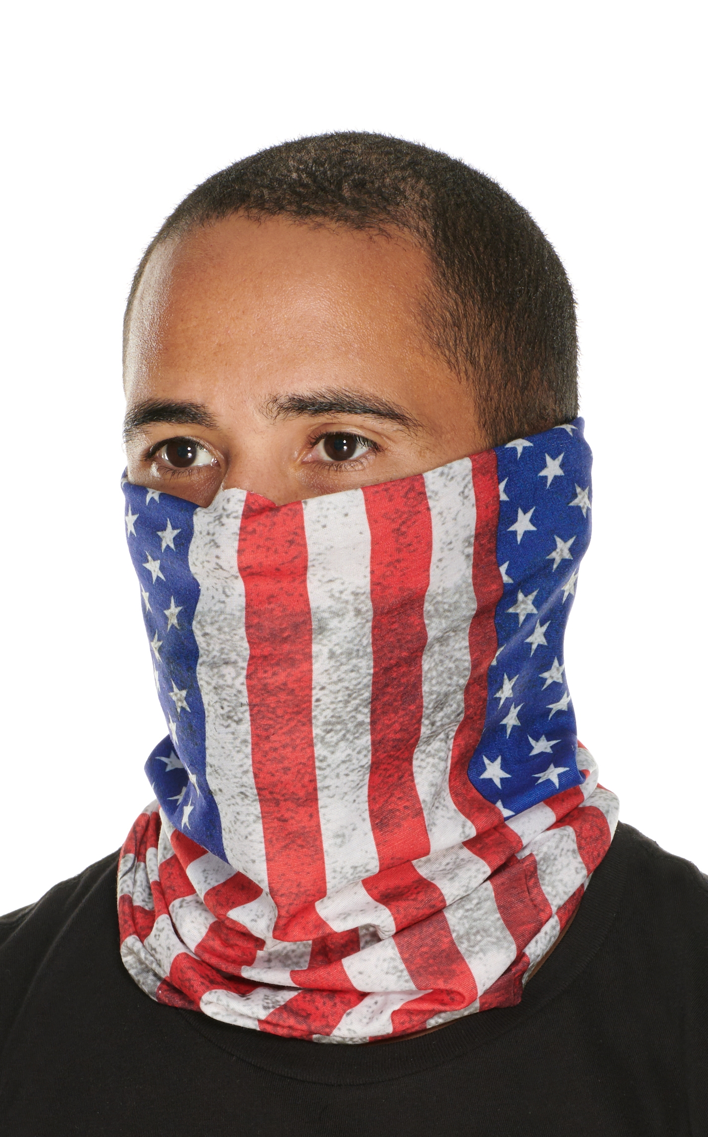 John Boy American Flag Face Guard - Image 1