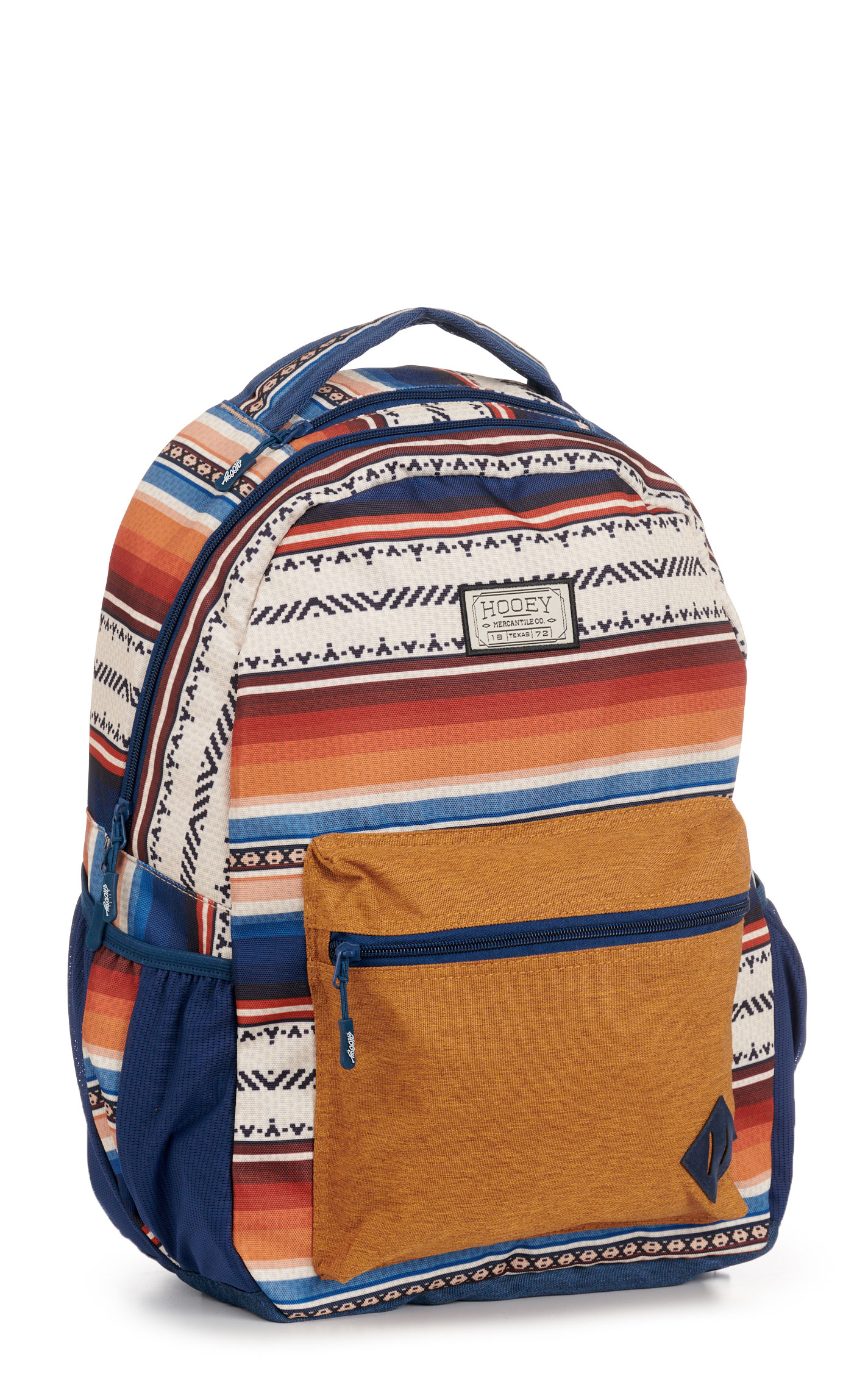 Hooey Navy Serape Print Backpack - Image 1