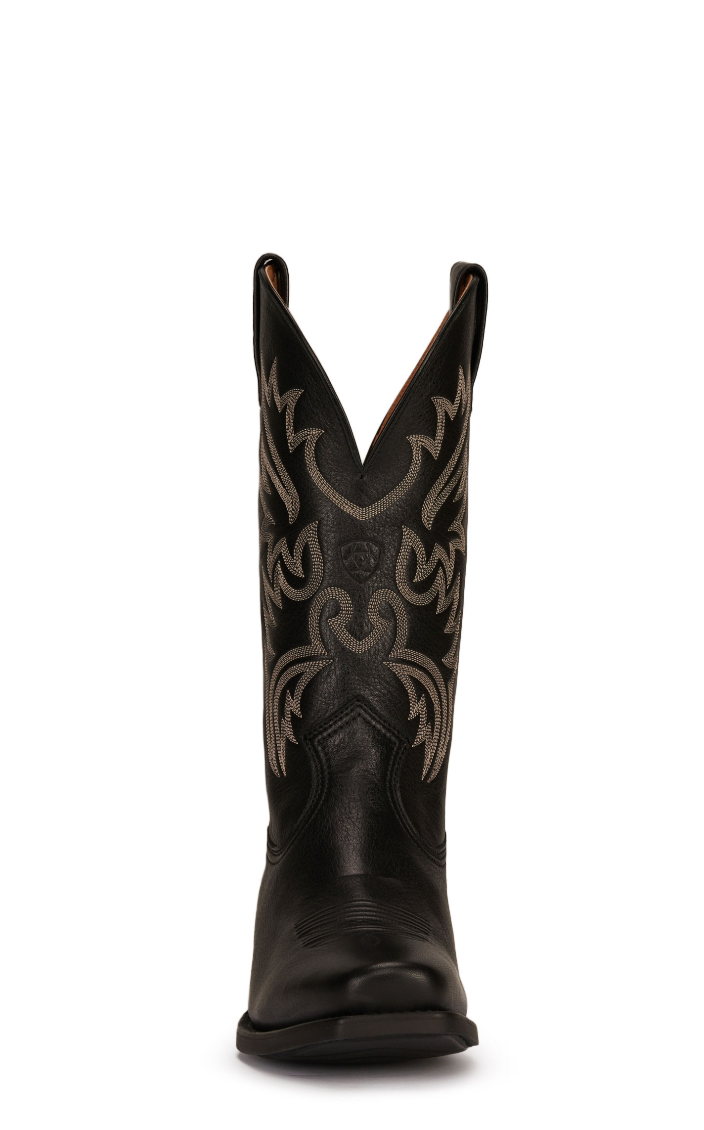 Ariat Men's Legend Black Deertan Punchy Toe Cowboy Boots - Image 1