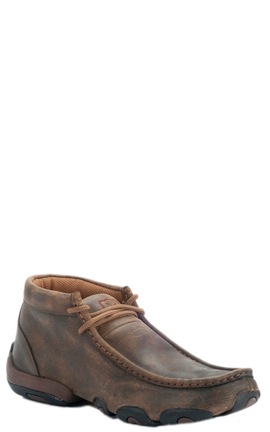 Twisted X Women's Bomber Brown Driving Moccasin Casual Shoes - Image 1
