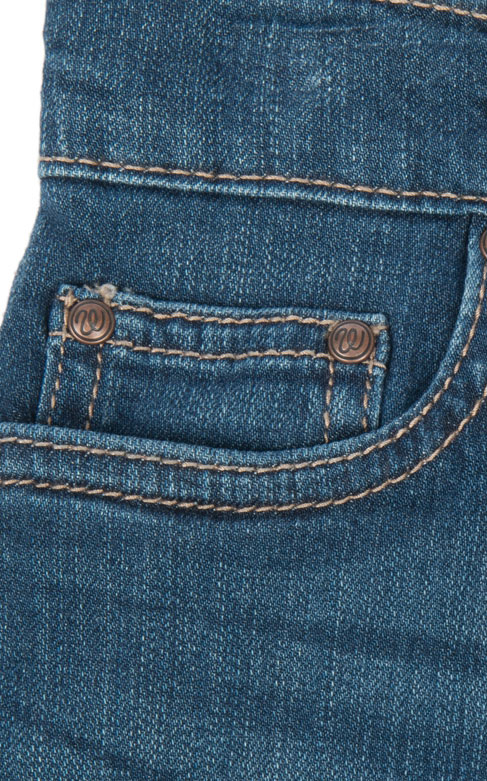 Wrangler Baby Girls' Embroidered Jeans - Image 1