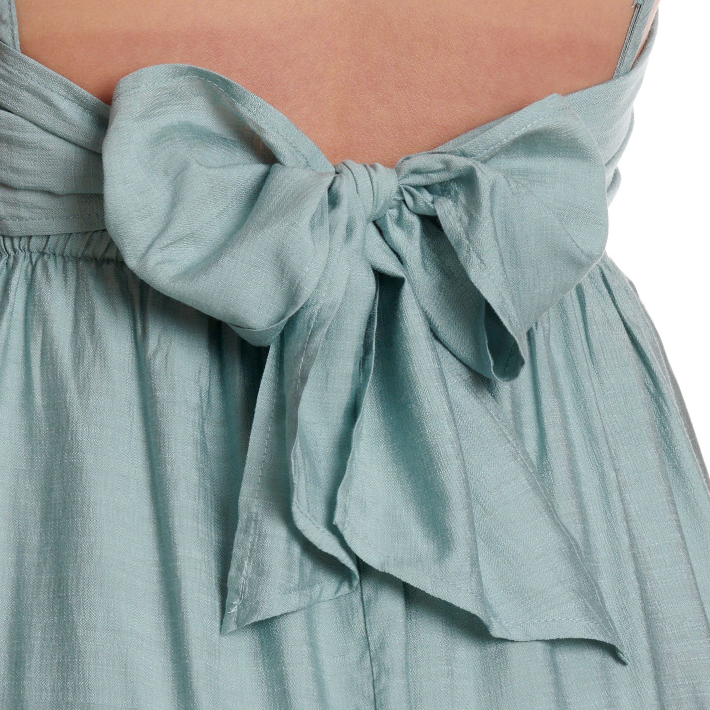 Yura Women's Bow Back Sea Mist Dress - Image 1