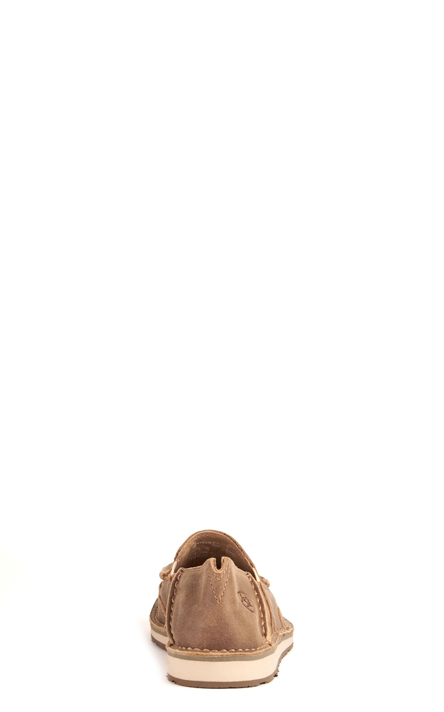 Ariat Ladies Cruiser Brown Bomber Embroidered Moc Toe Casual Shoes - Image 1