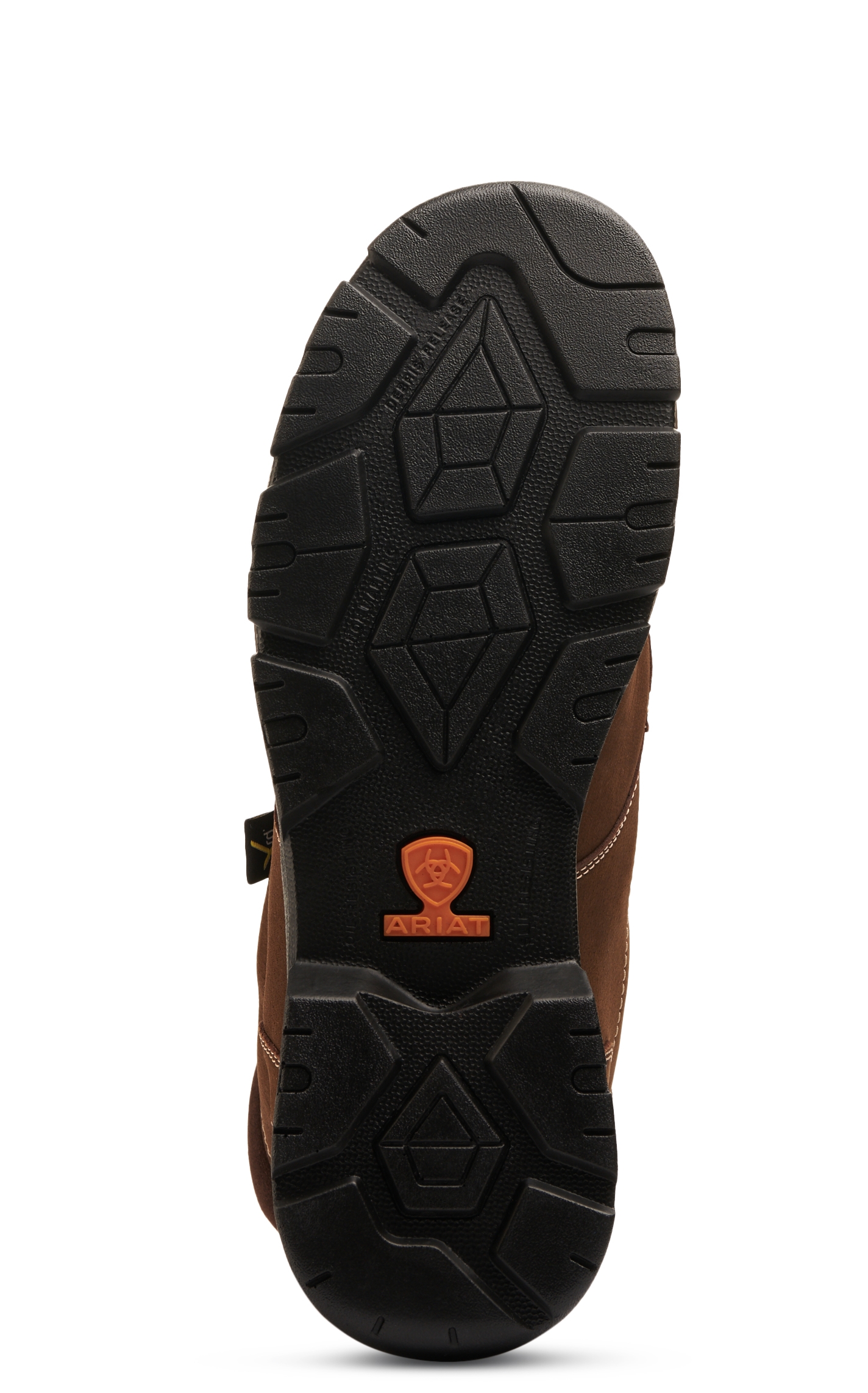 Ariat Men's Edge LTE Dark Brown Chukka MetGuard Round Composite Toe Lace Up Work Boot - Image 1