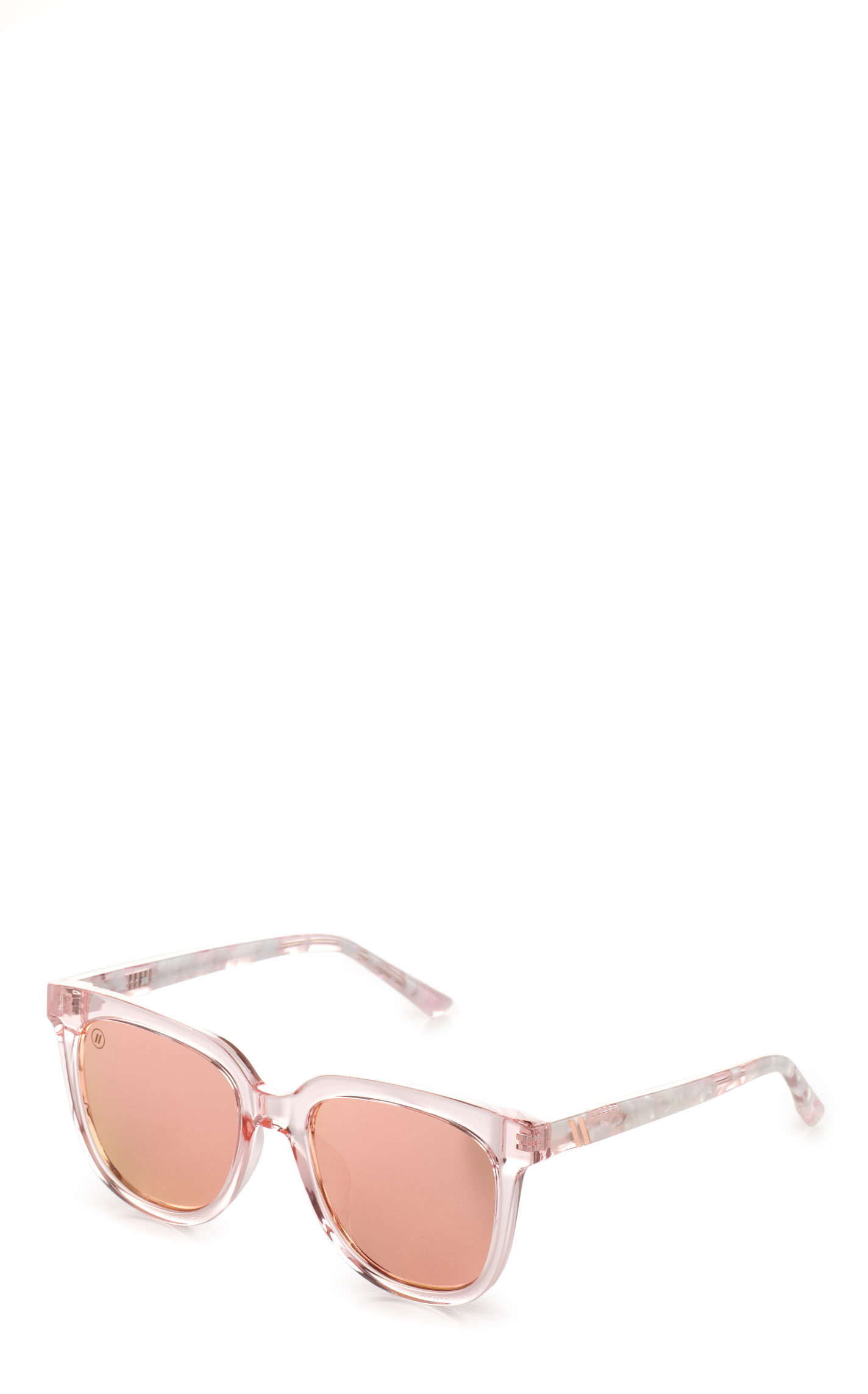 Blenders Eyewear Gemstone Gal Crystal Pink & Champagne Polarized Sunglasses - Image 1