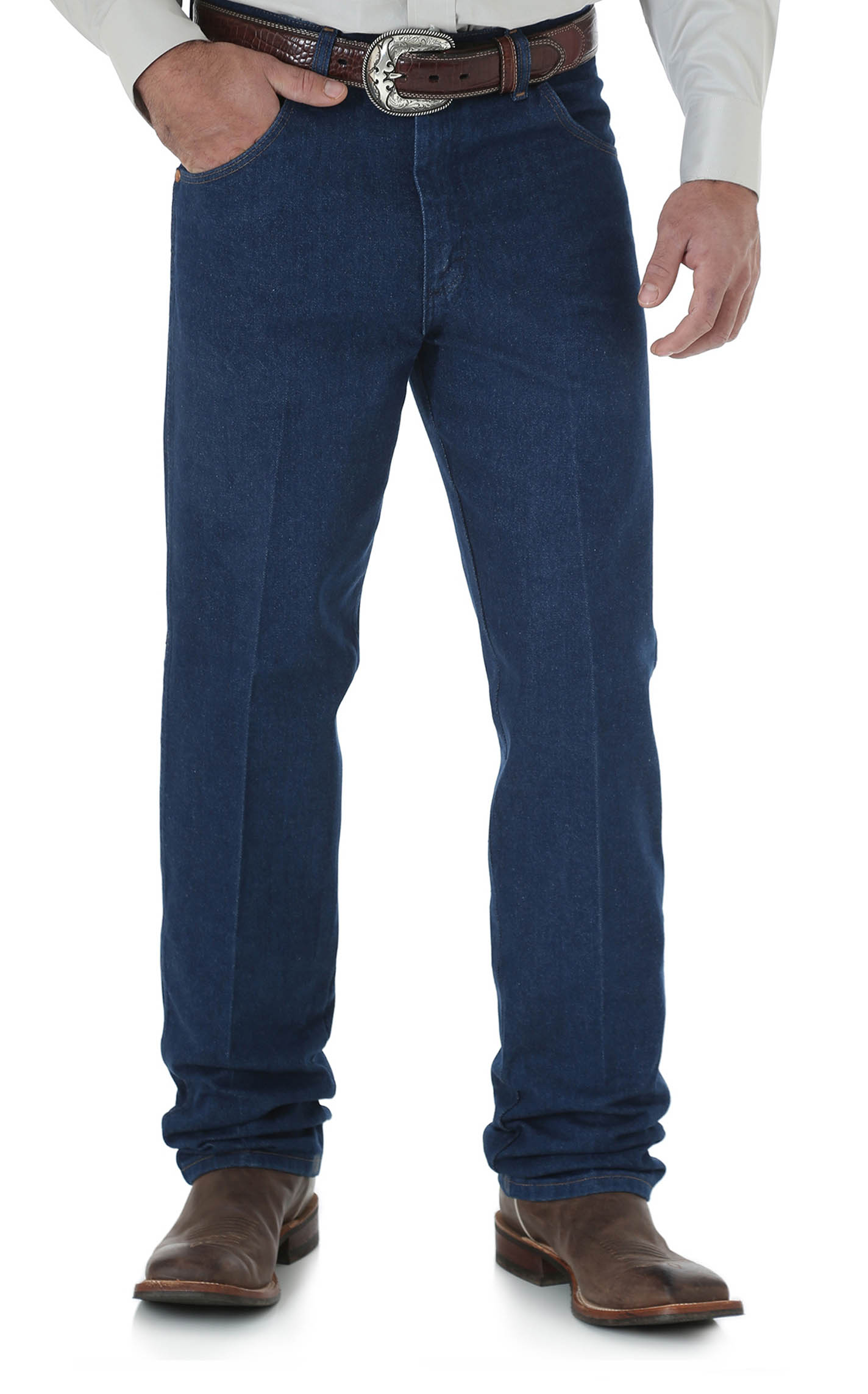 Wrangler Cowboy Cut Prewash Relaxed Fit Tall Jeans - Image 1