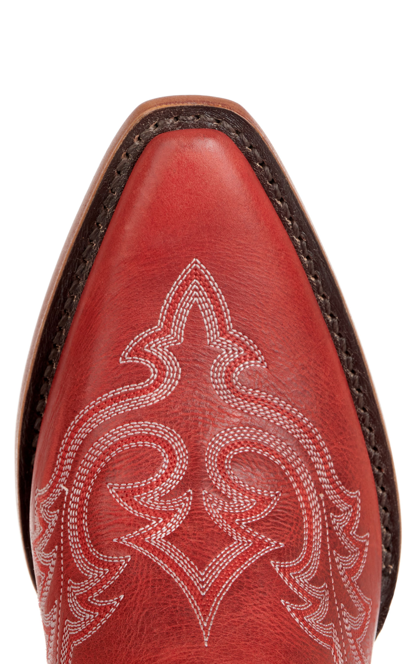 Durango Women's Crush Crimson Red Snip Toe Tall Cowboy Boots - Image 1