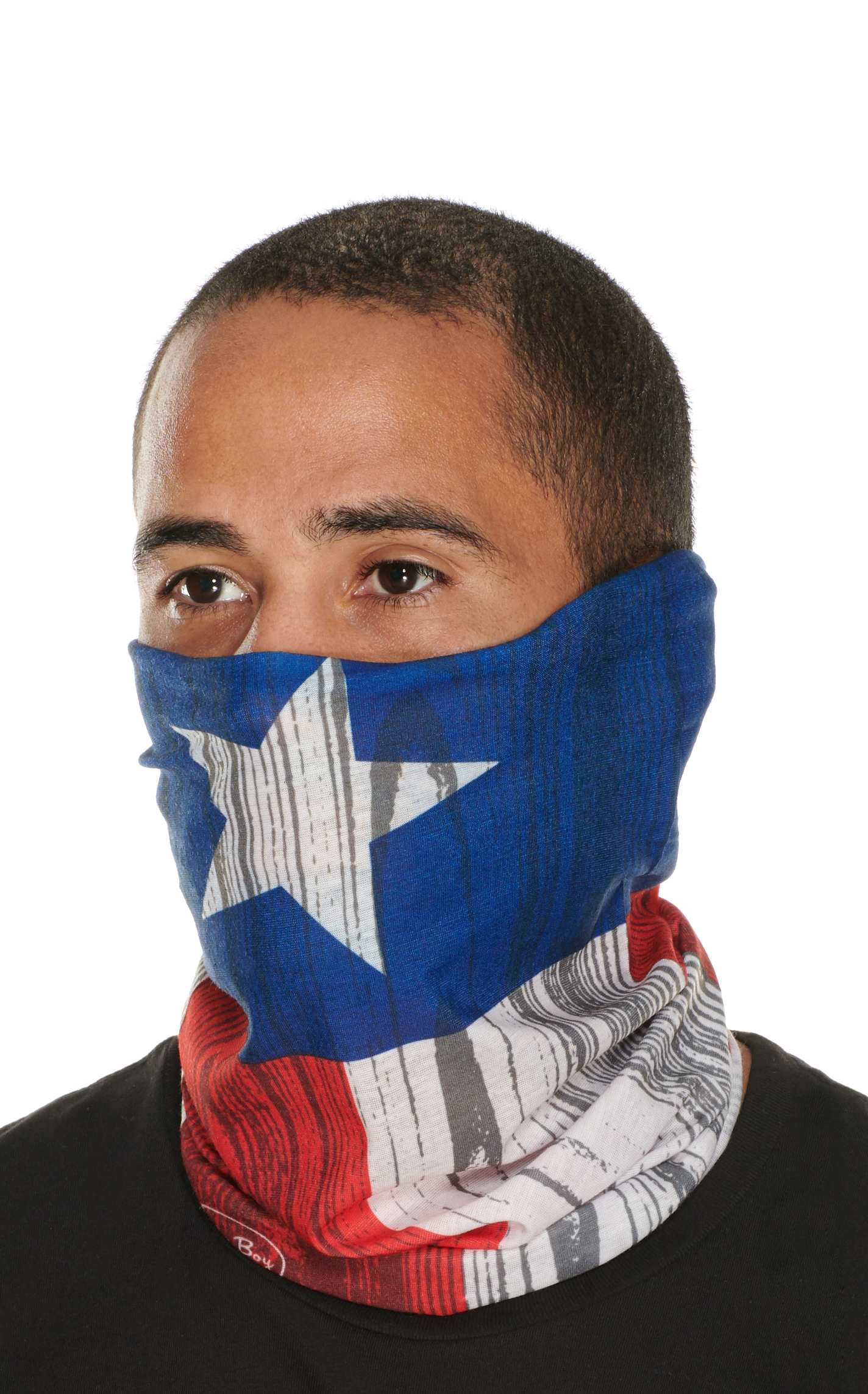 John Boy Texas Flag Face Guard - Image 1