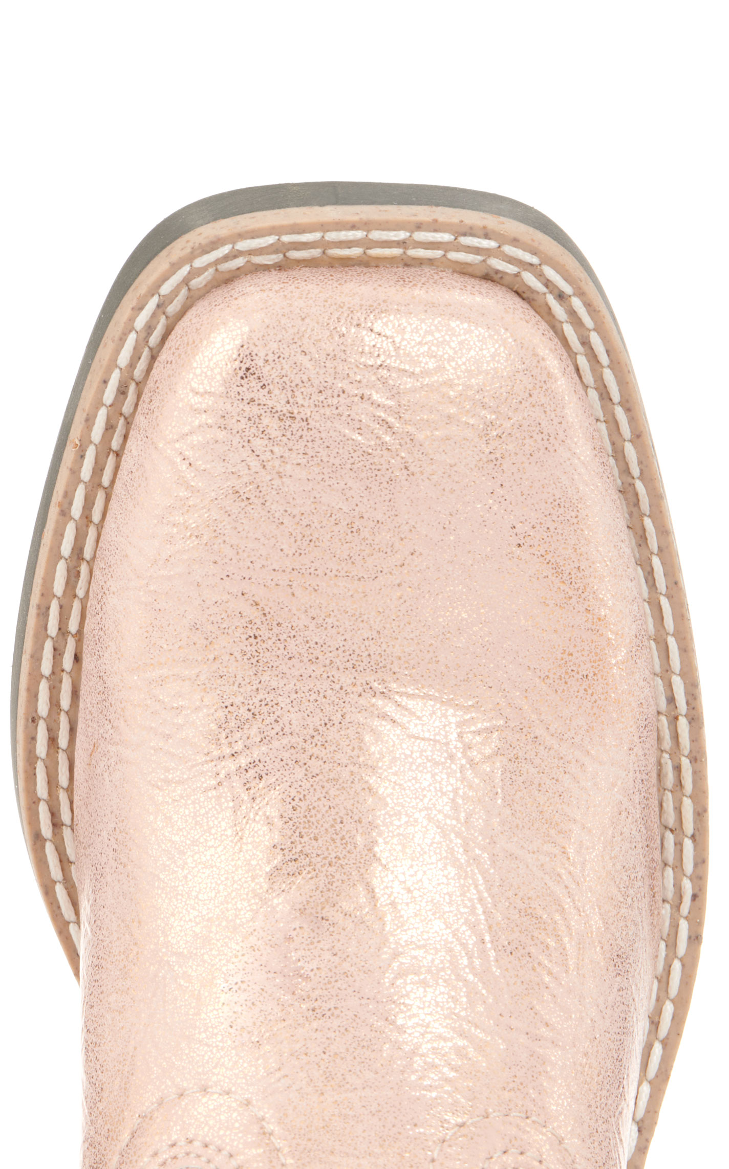 Smoky Mountain Youth Starlight Pink with Stars Wide Square Toe Cowboy Boots - Image 1