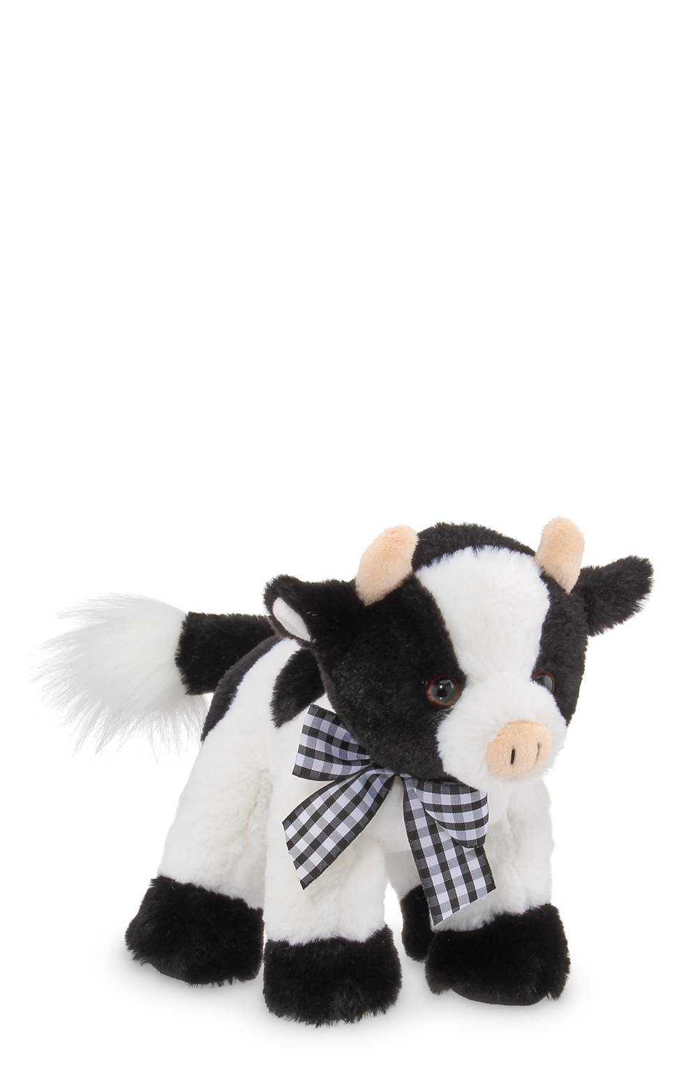 Bearington Collection Farm Friends Tipper the Cow Stuffed Animal - Image 1
