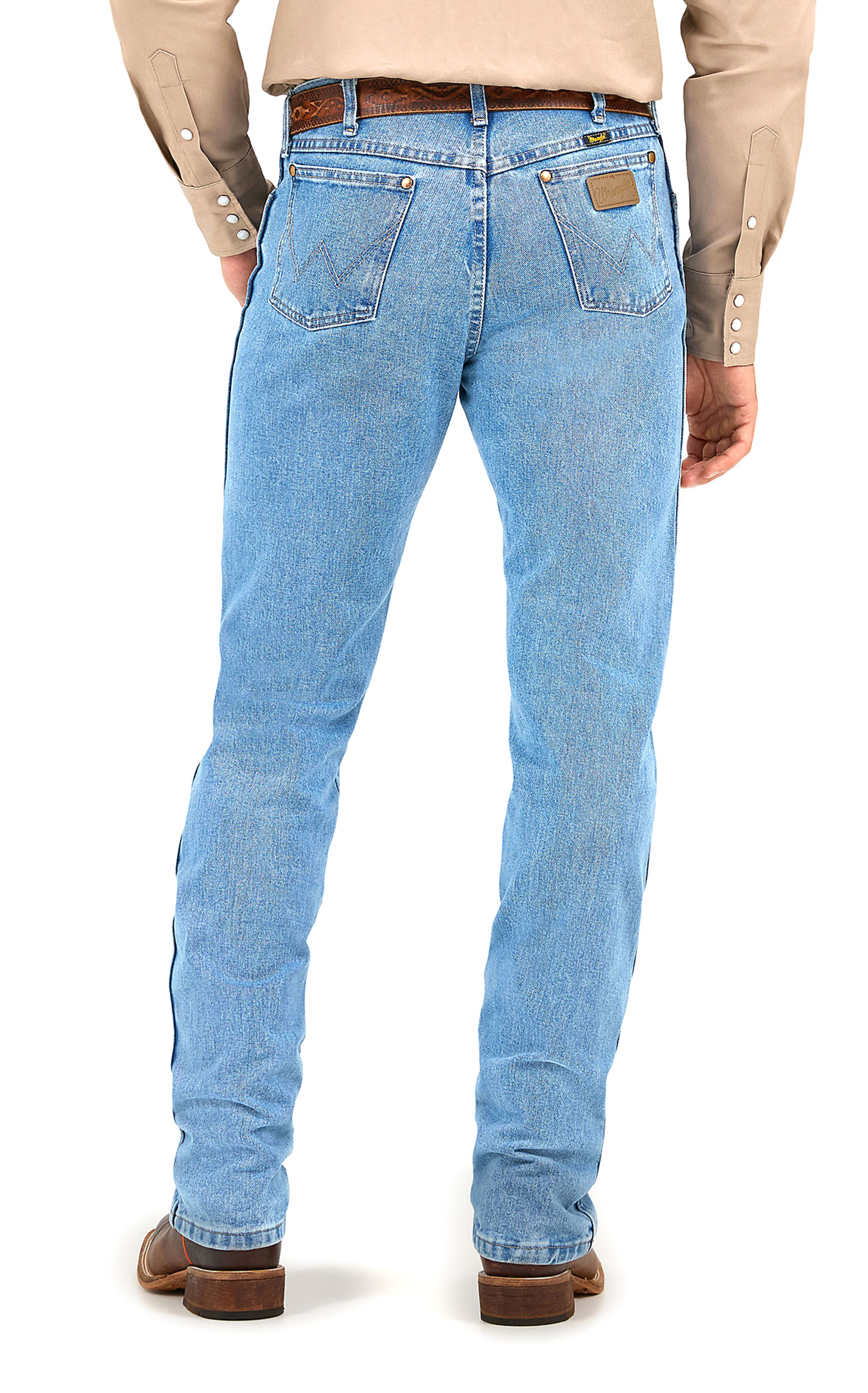 Wrangler Cowboy Cut Antique Wash Original Fit Tall Jeans - Image 1