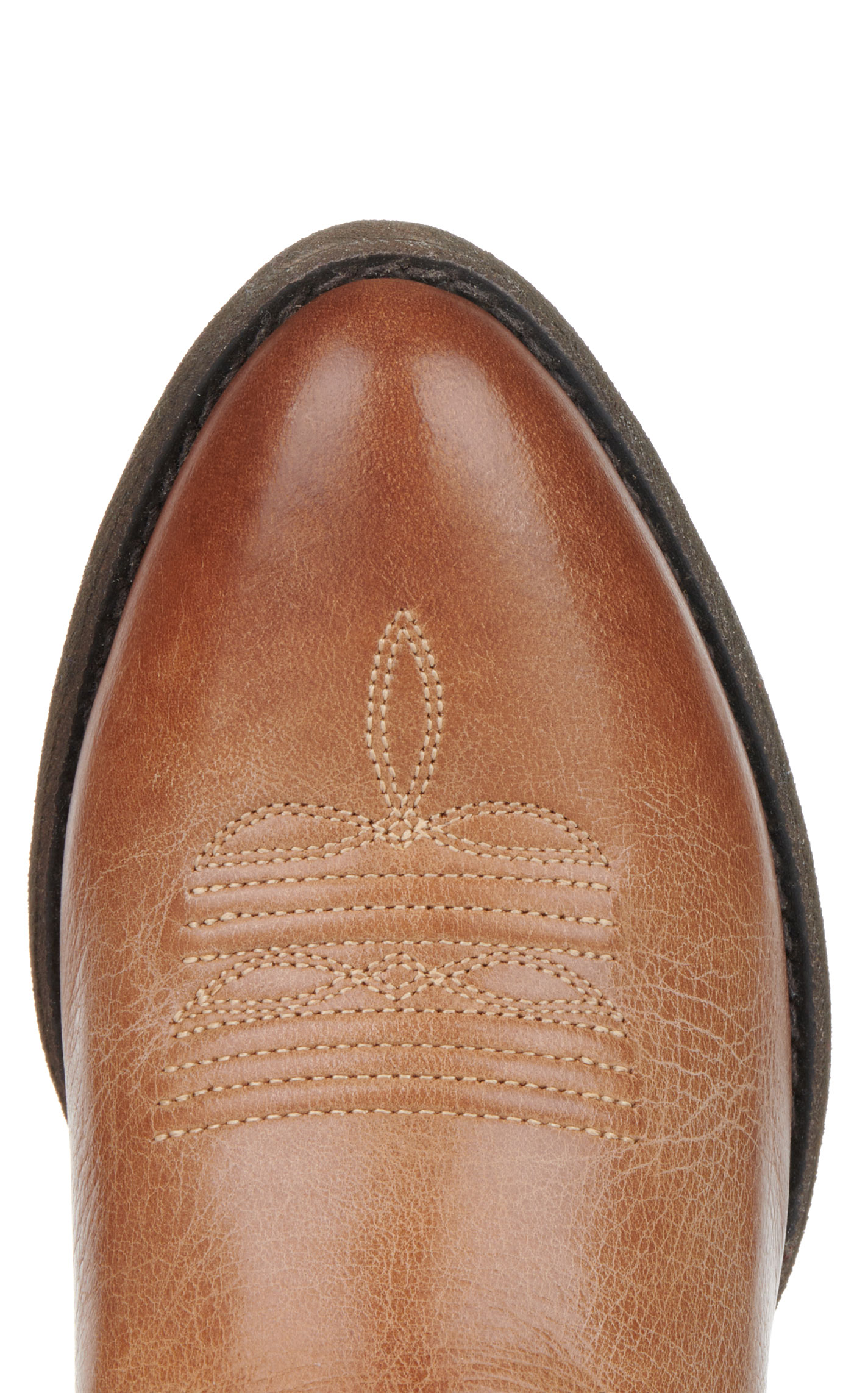 Ariat Women's Darlin Burnt Sugar Leather Round Toe Western Booties - Image 1