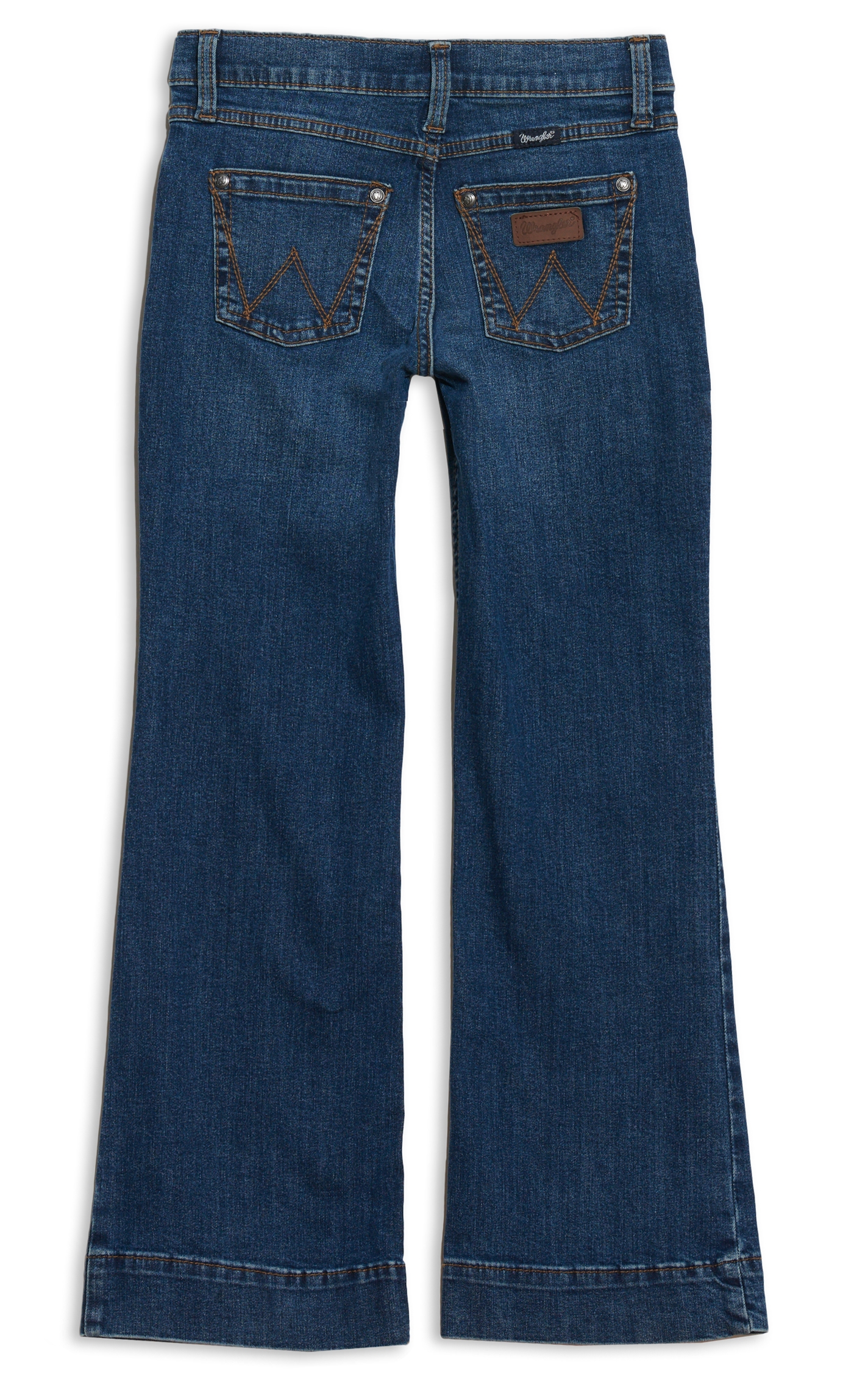 Wrangler Girls' Darci Medium Wash Trouser Jeans - Image 1