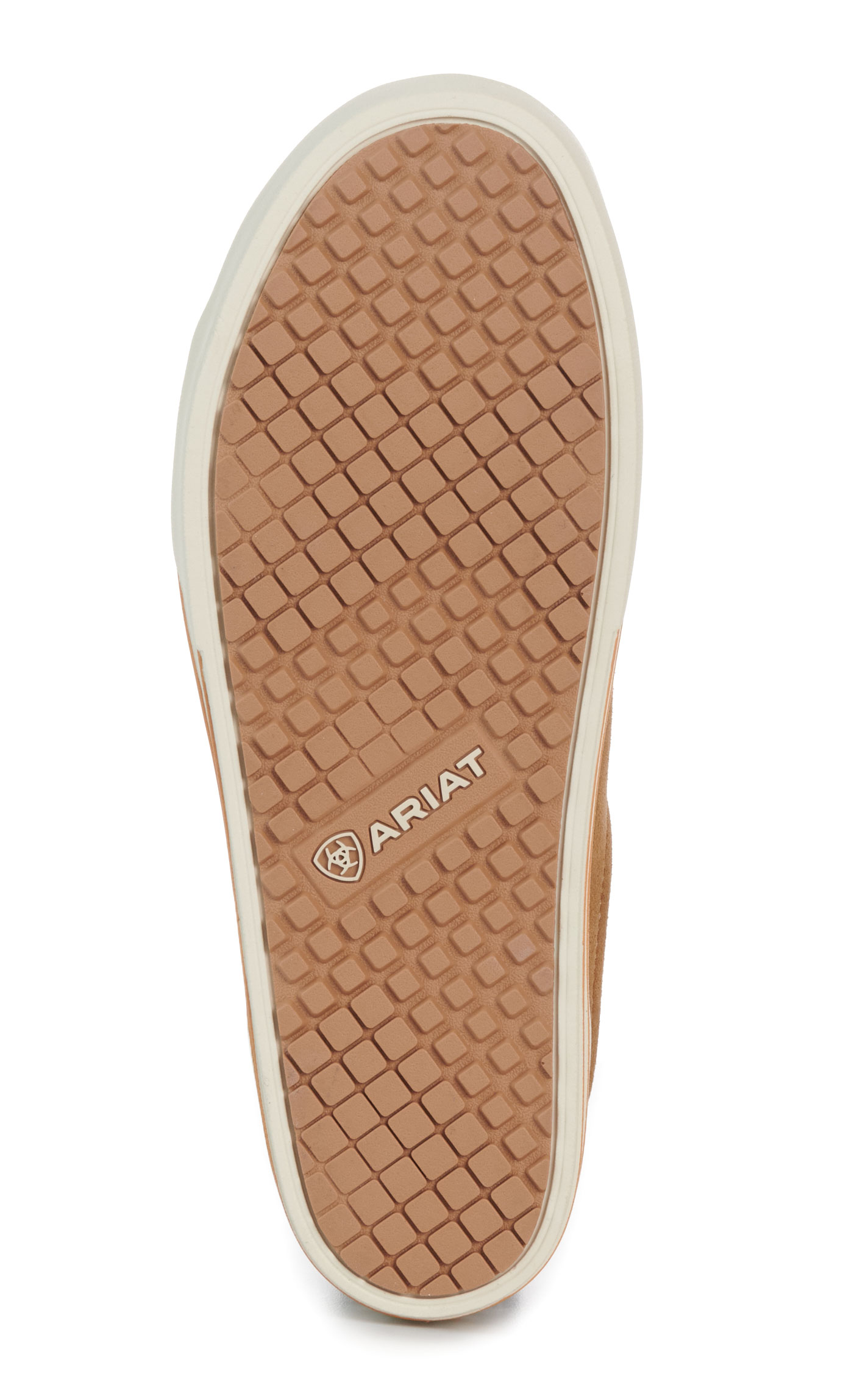 Ariat Women’s Dark Tan Suede Skylar Lace Up Round Toe Casual Shoes - Image 1