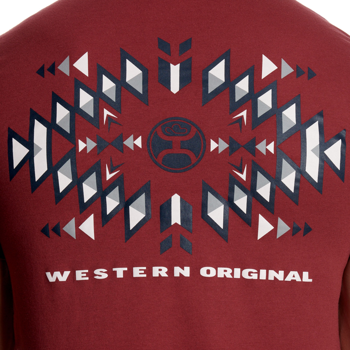 Hooey Men's El Dorado Burgundy Graphic T-Shirt - Image 2